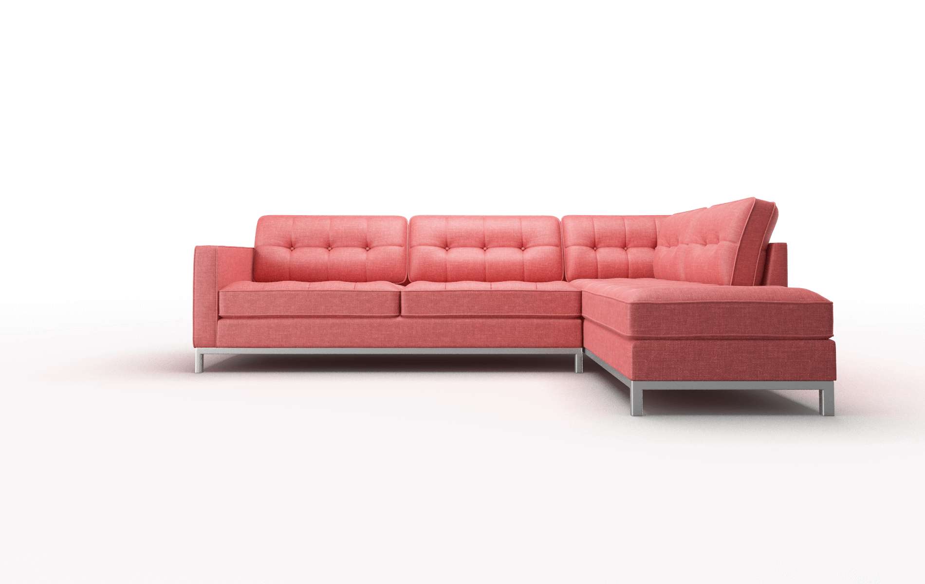 Oxford Keylargo ruby Panel Metal Legs  1