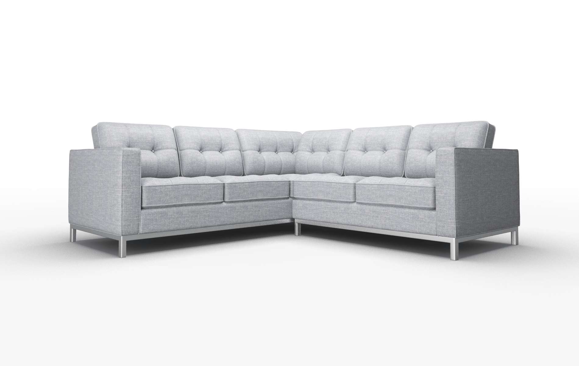 Oxford Lana Ash Sectional metal legs 1