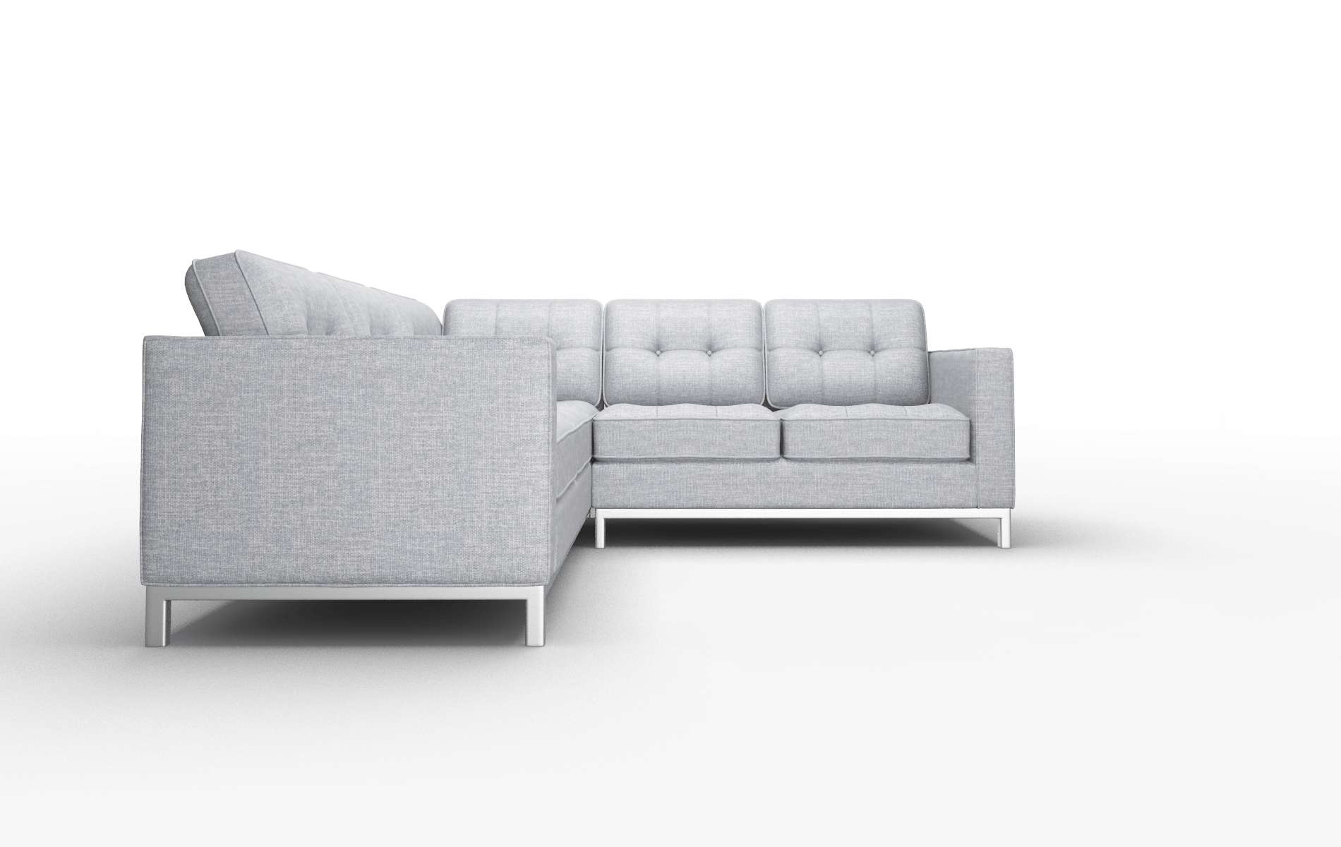 Oxford Lana Ash Sectional metal legs 2