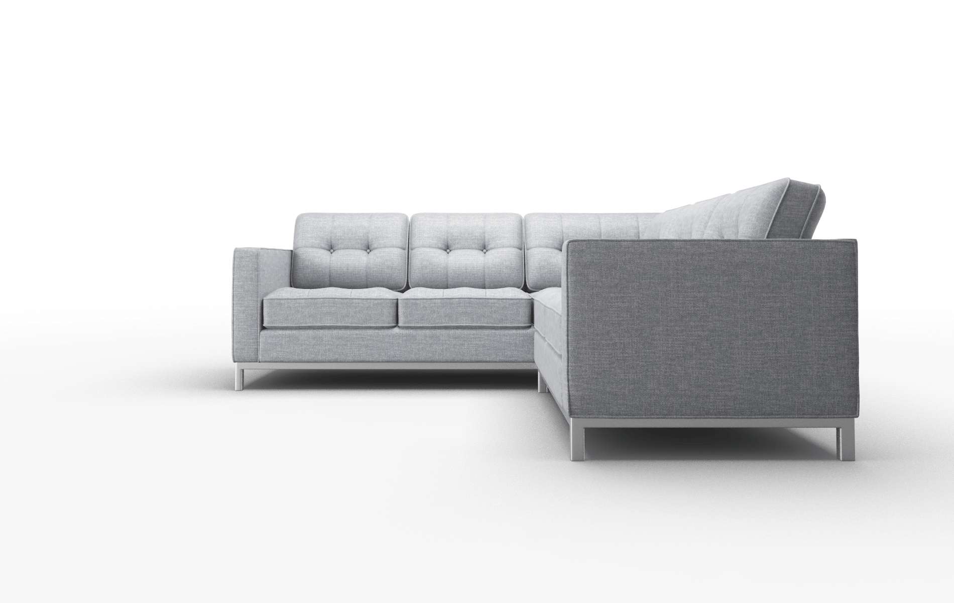 Oxford Lana Ash Sectional metal legs 5