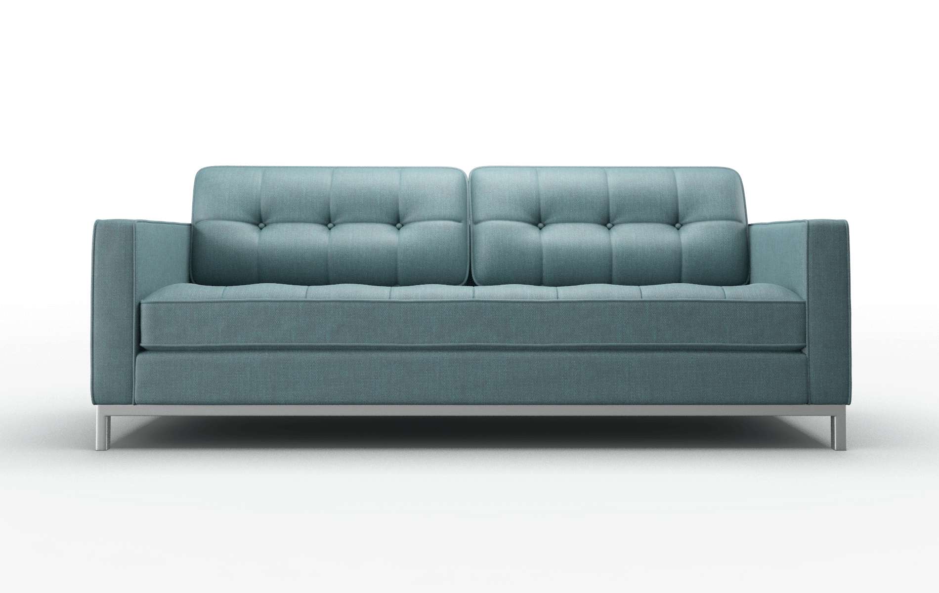 Oxford Leslie Peacock Sofa metal legs 1