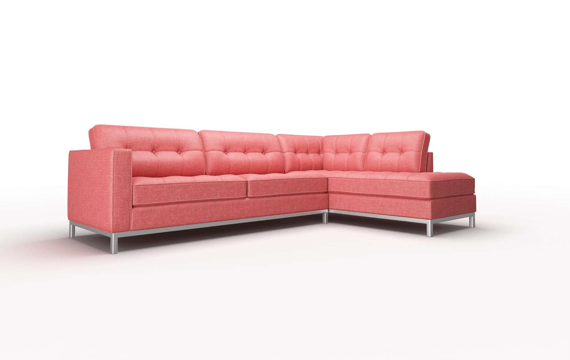 Oxford Leslie Poppy Panel metal legs 2