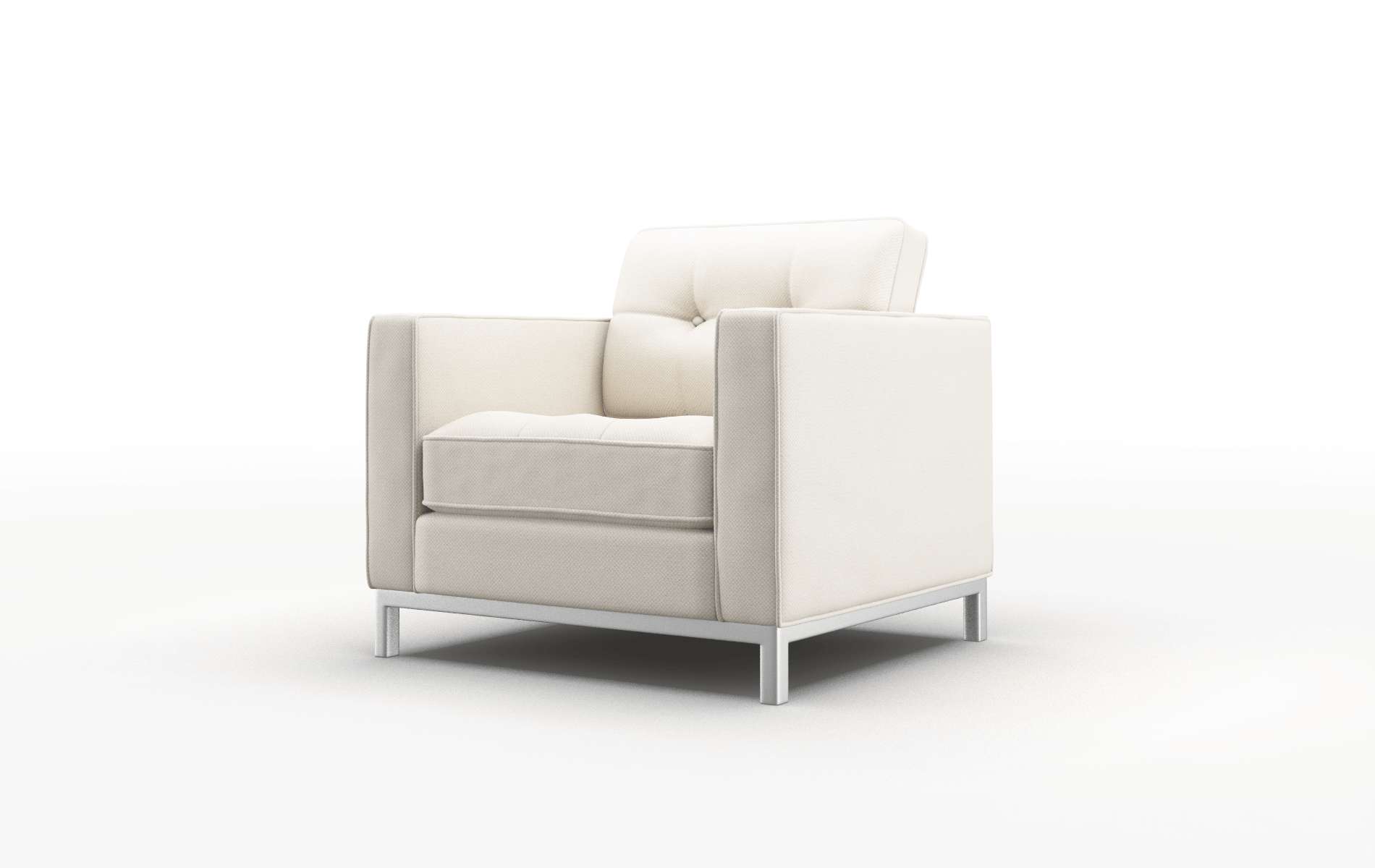 Oxford Malibu Linen Chair metal legs 4