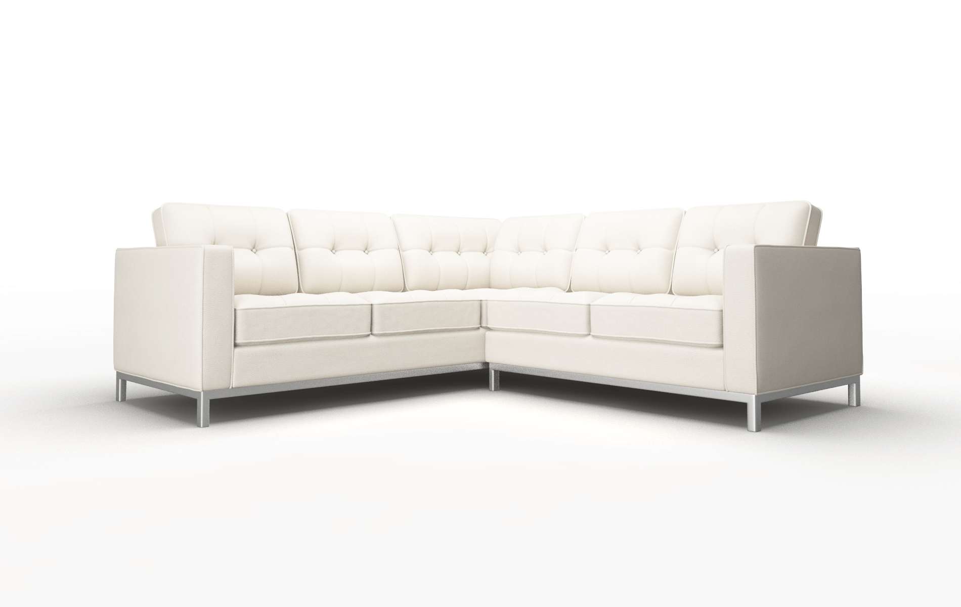 Oxford Malibu Linen Sectional metal legs 1