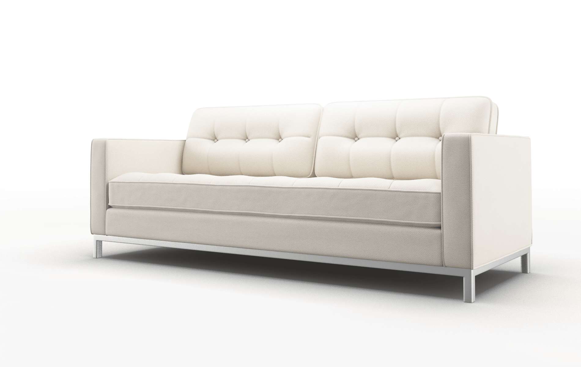 Oxford Malibu Linen Sofa metal legs 4