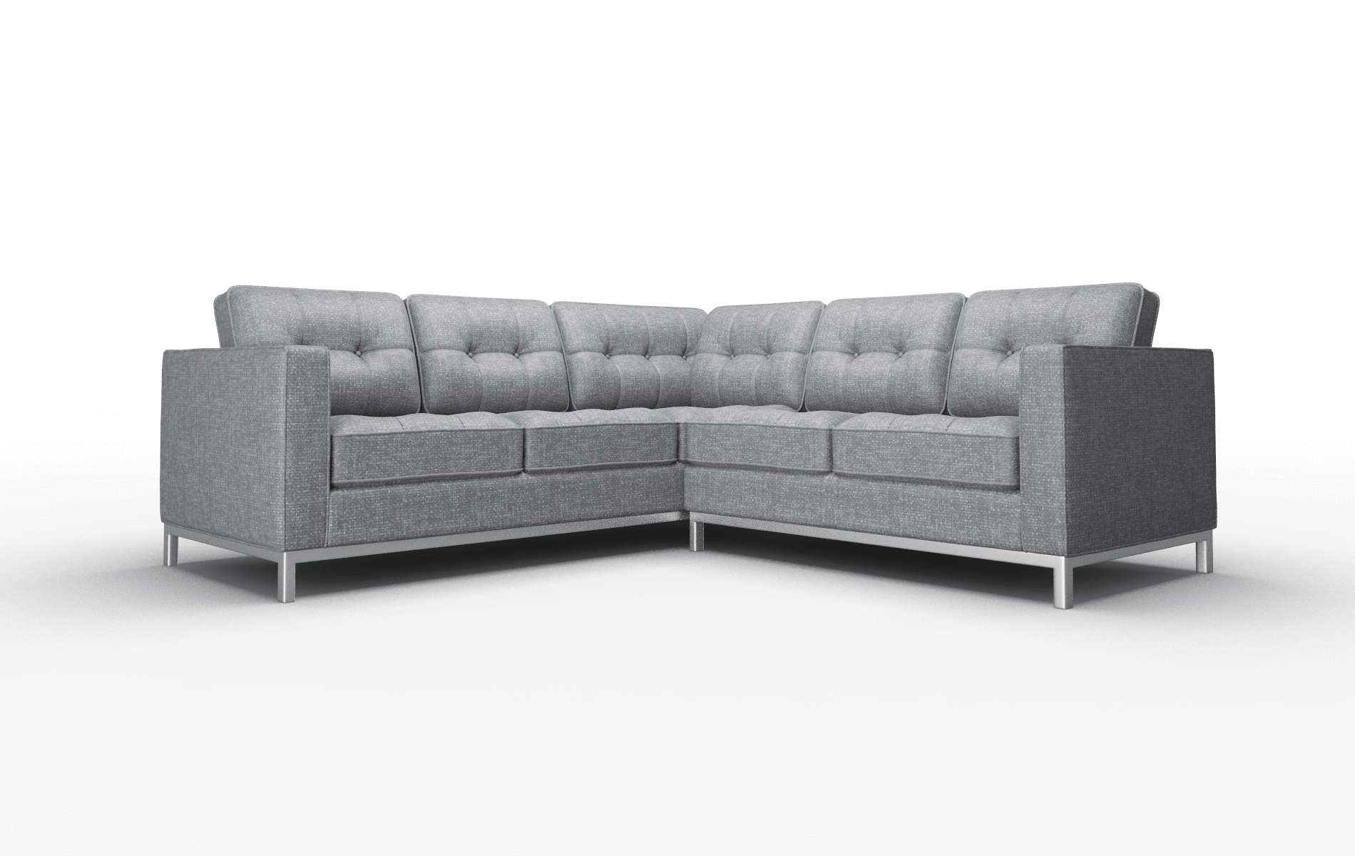 Oxford Notion Graphite Sectional metal legs