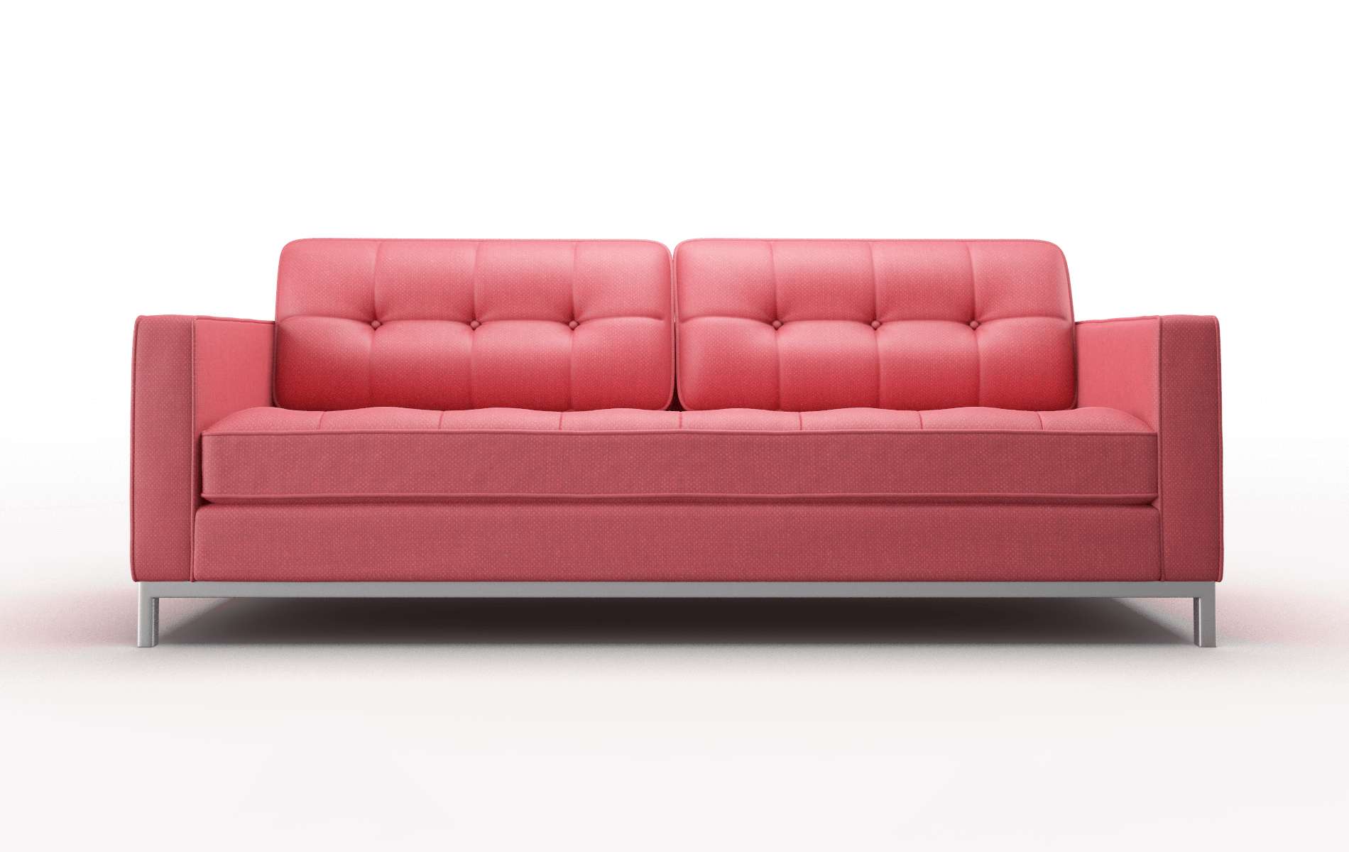 Oxford Pauline Ruby Sofa metal legs 1