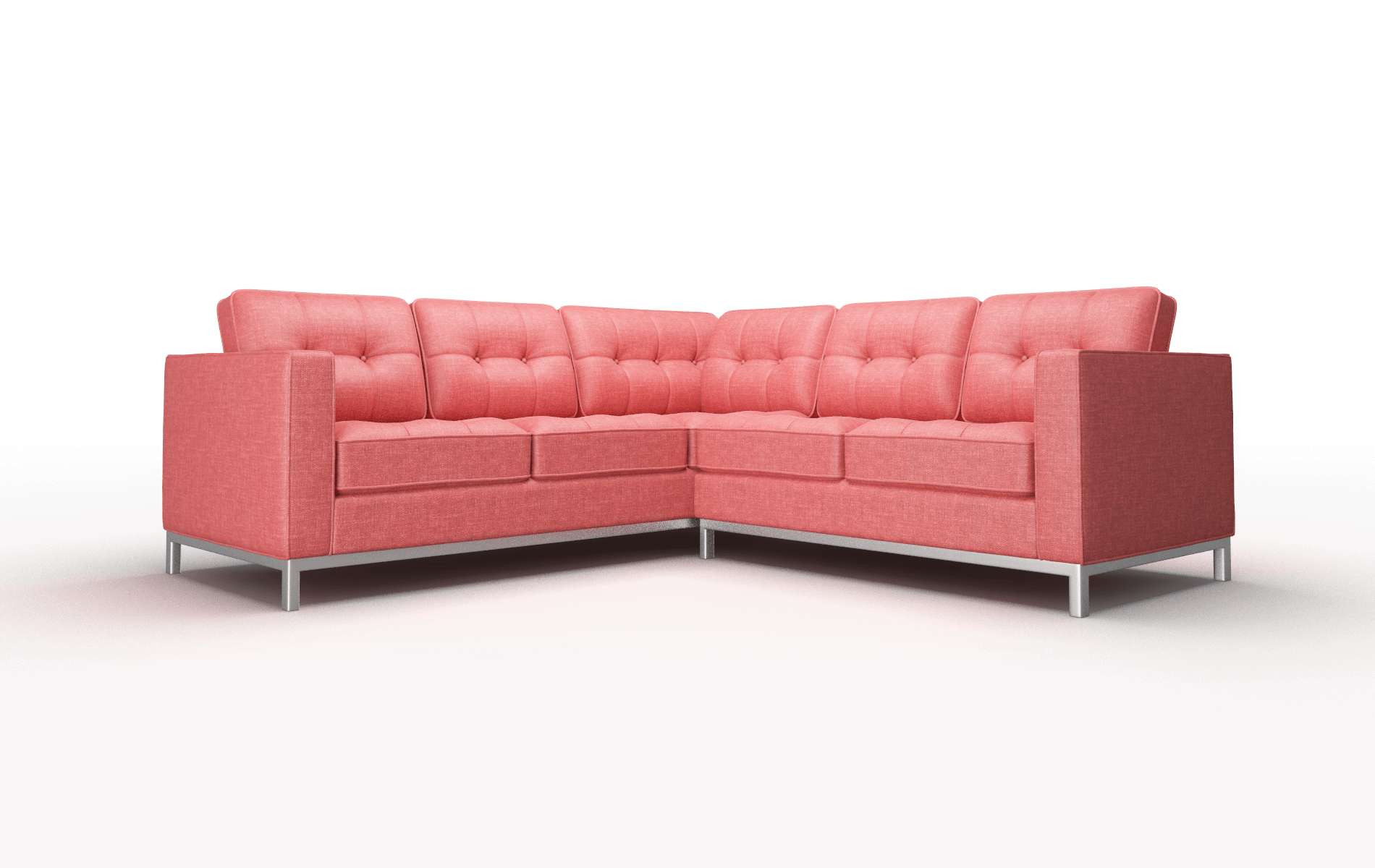 Oxford Portland Berry Sectional metal legs