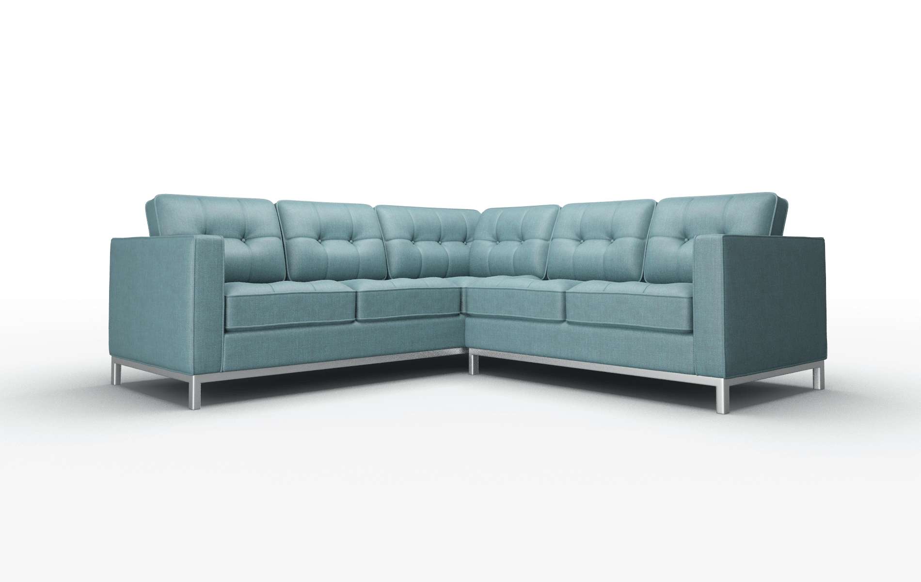 Oxford Rocket Peacock Sectional metal legs 1