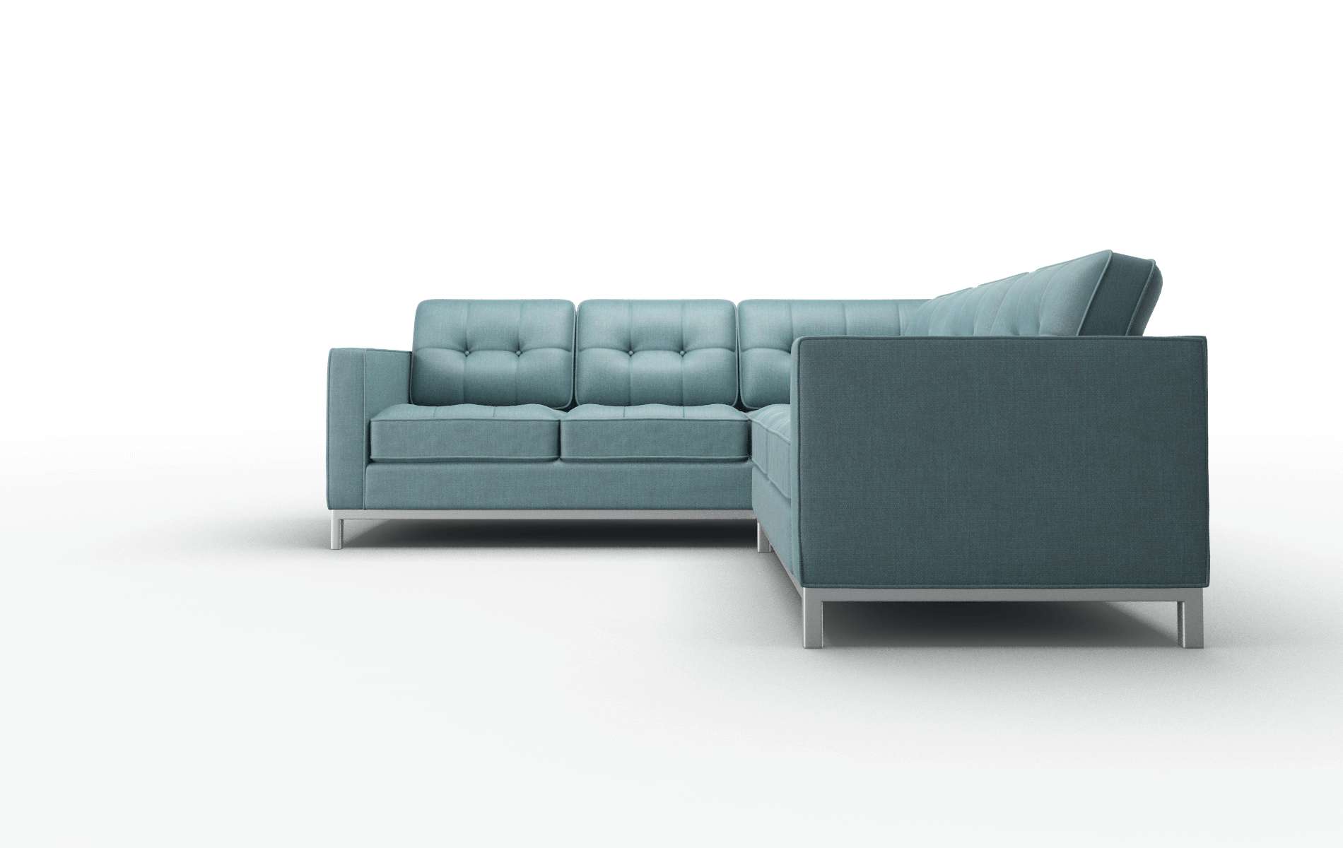 Oxford Simplex Blue_moon Sectional metal legs 5