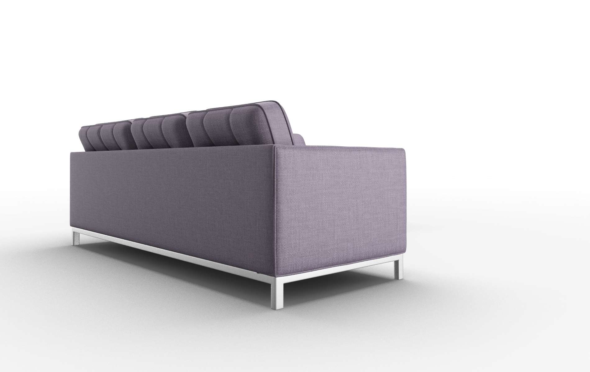 Oxford Tess Blackberry Sectional metal legs 3