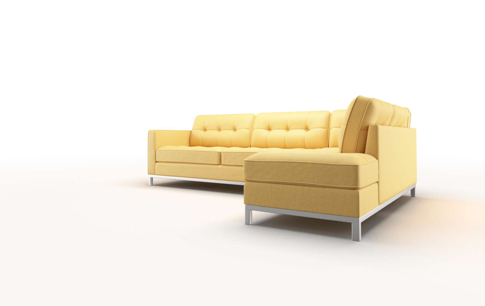 Oxford Tess Turmeric Panel metal legs 4