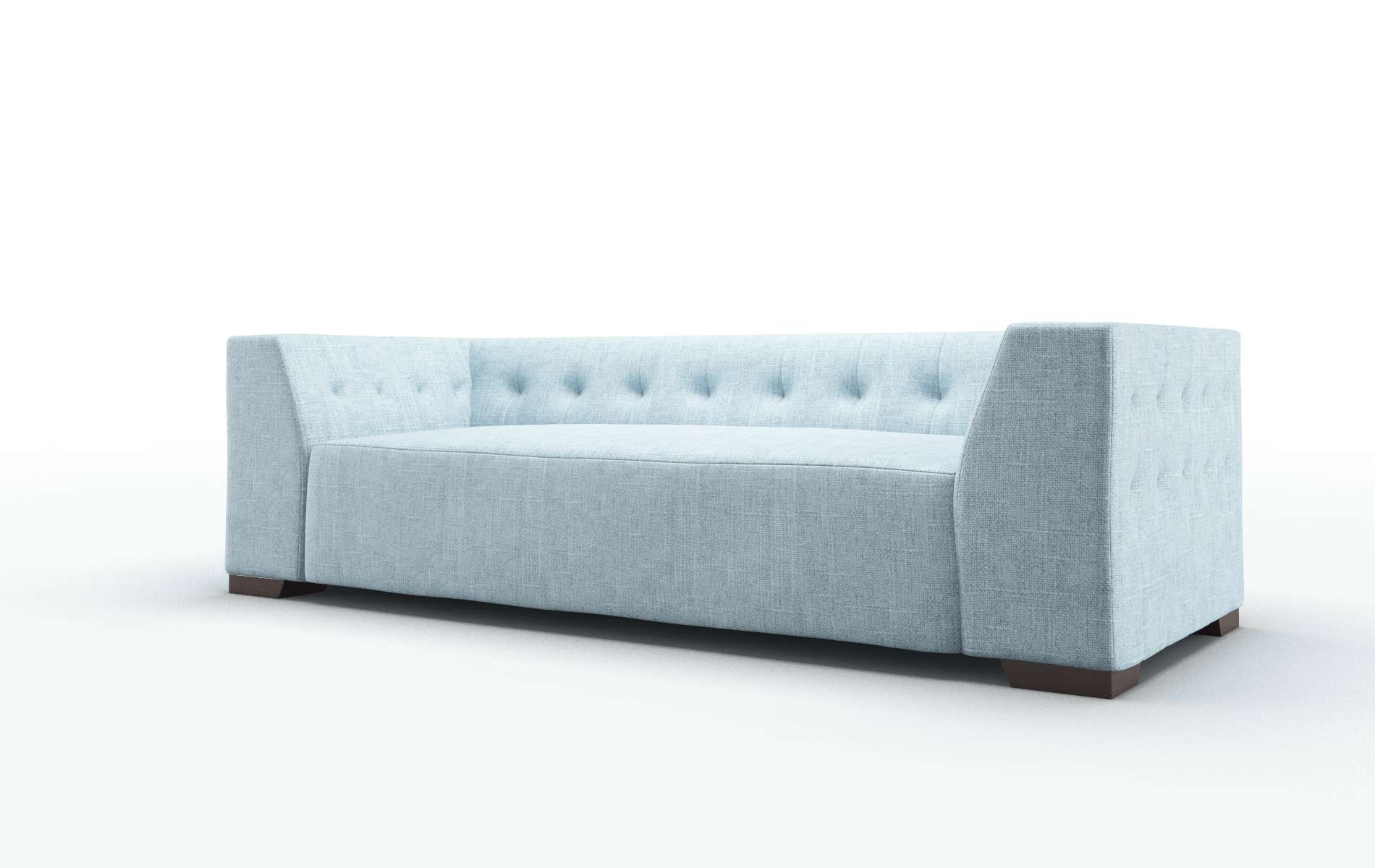 Palermo Atlas Turquoise Sofa espresso legs 4