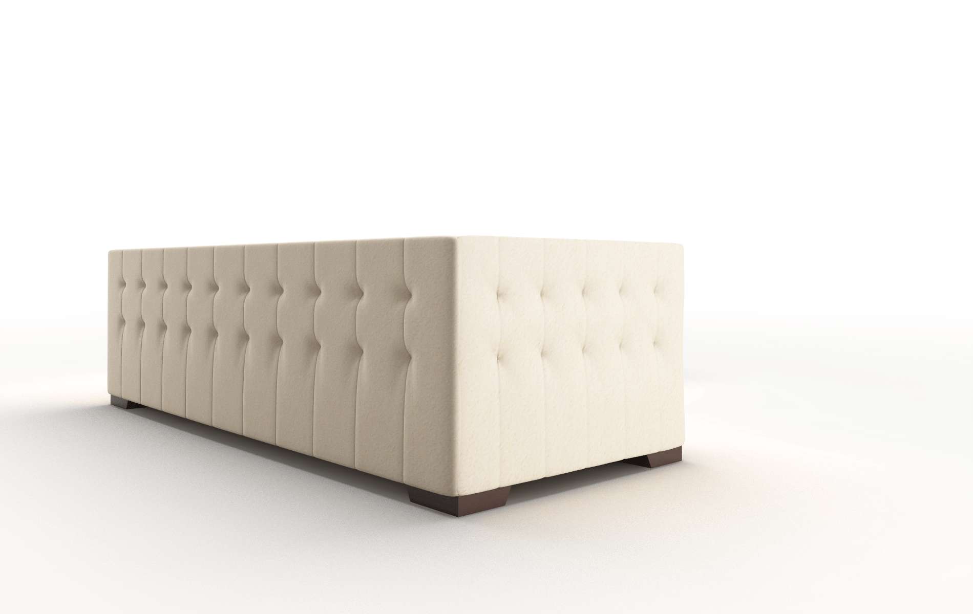 Palermo Bella Buckwheat Sectional espresso legs 3