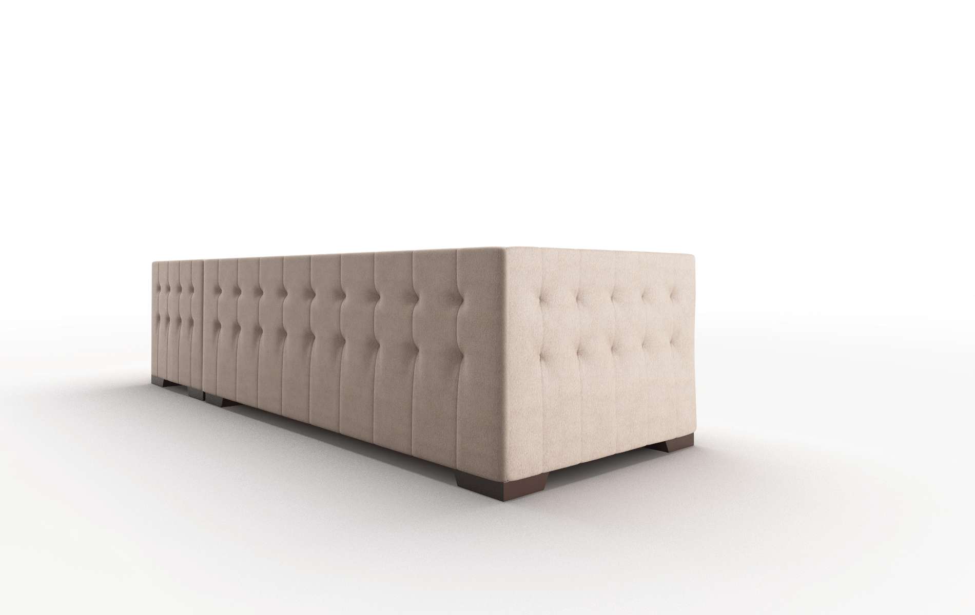 Palermo Bella Pewter Panel espresso legs 5