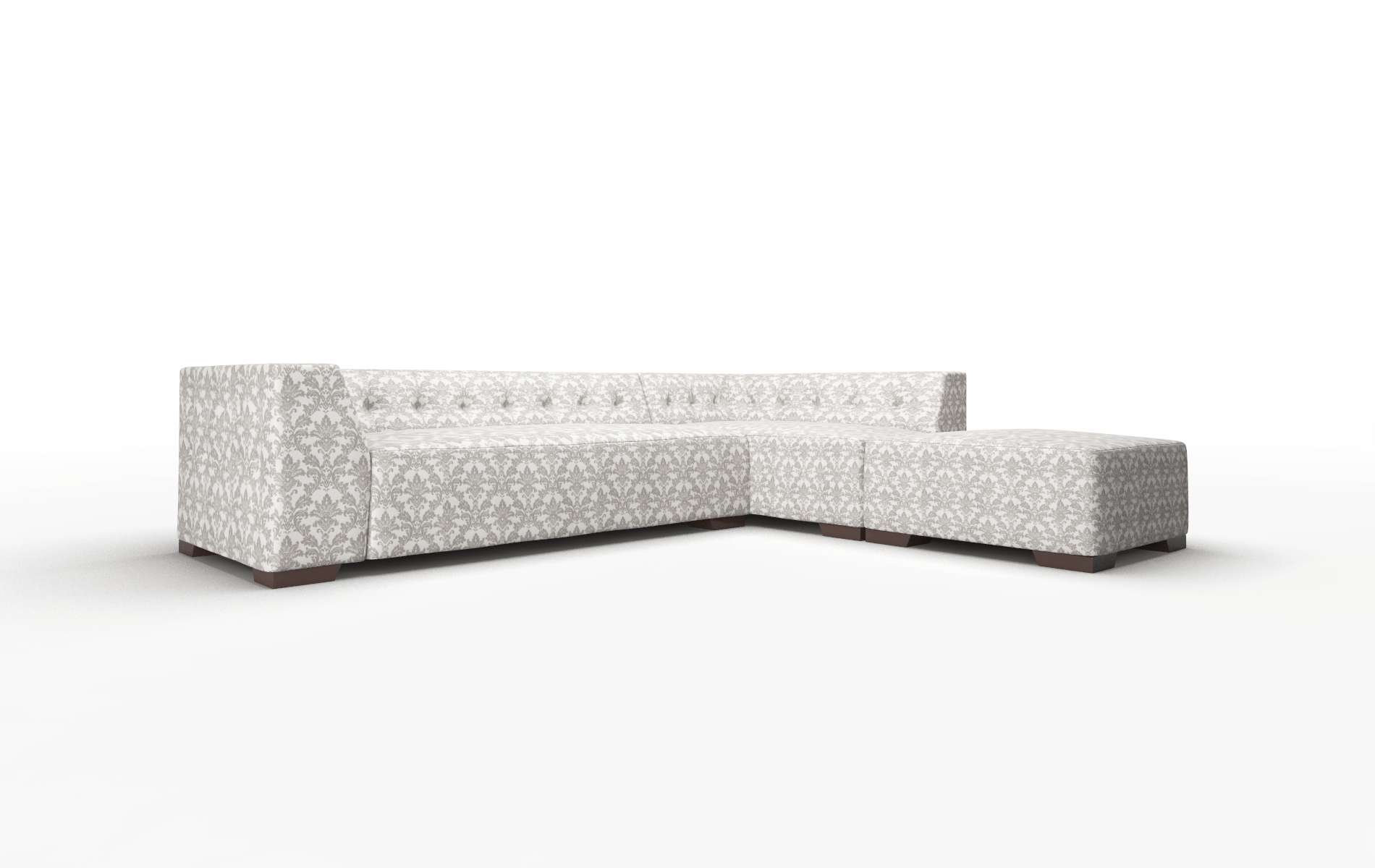 Palermo Bergamo Dove Panel espresso legs 2