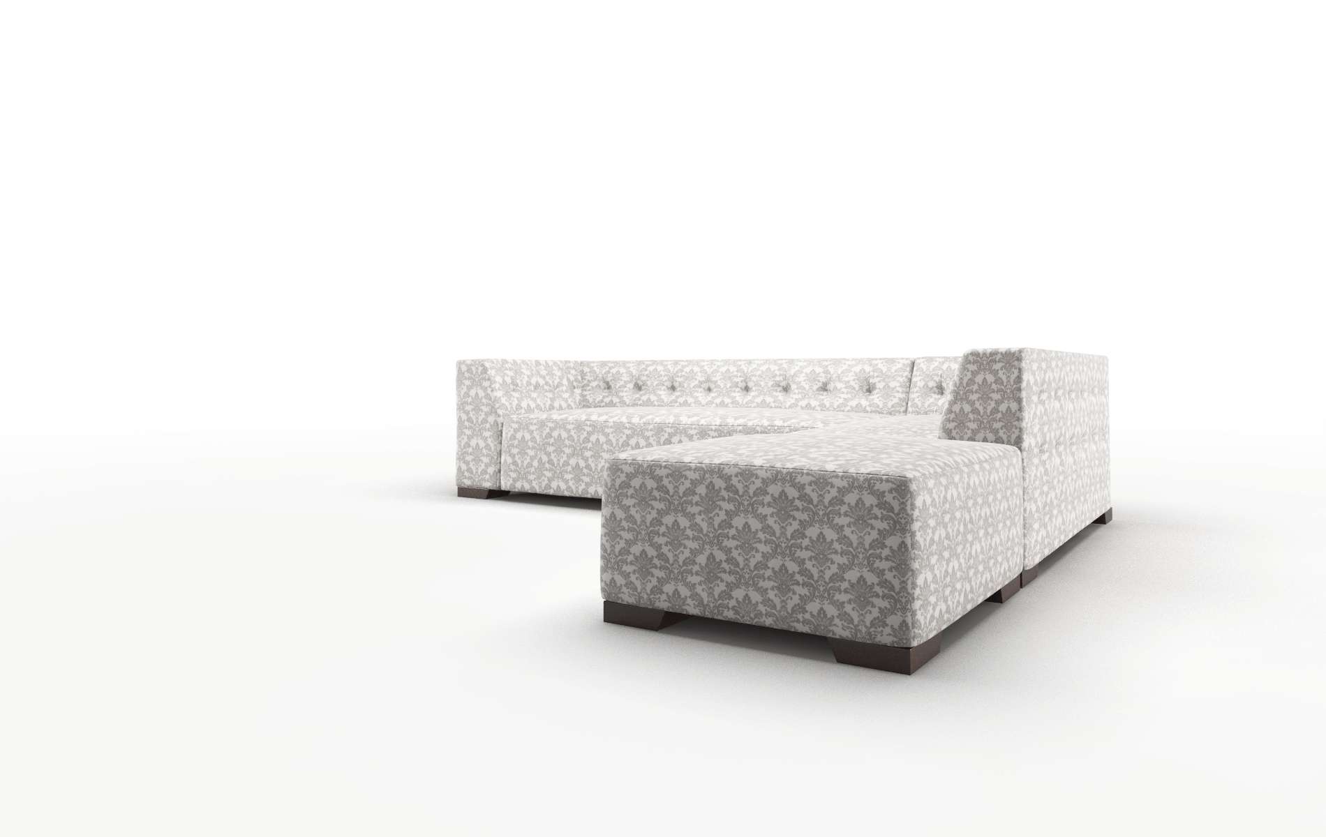 Palermo Bergamo Dove Panel espresso legs 4