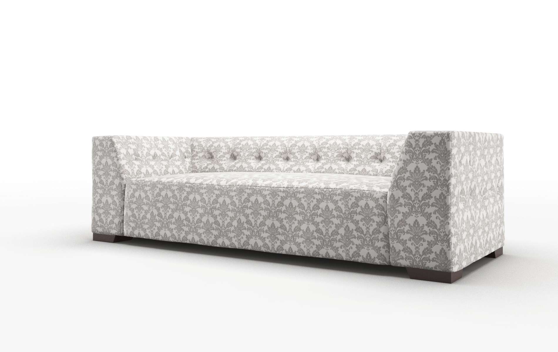 Palermo Bergamo Dove Sofa espresso legs 4