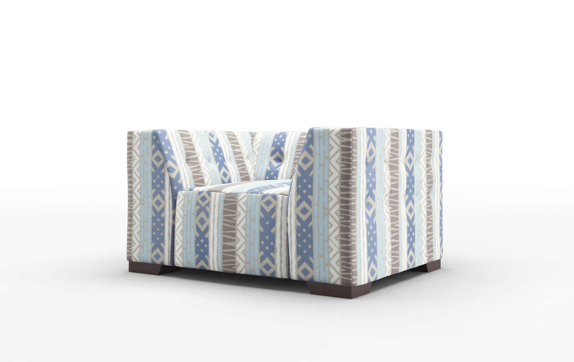 Palermo Bodhi Indigo Chair espresso legs 4