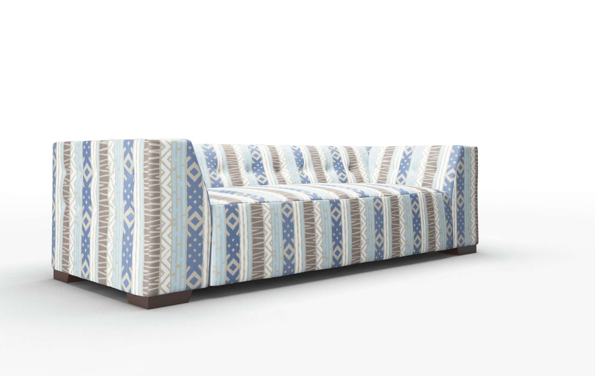 Palermo Bodhi Indigo Sofa espresso legs 2