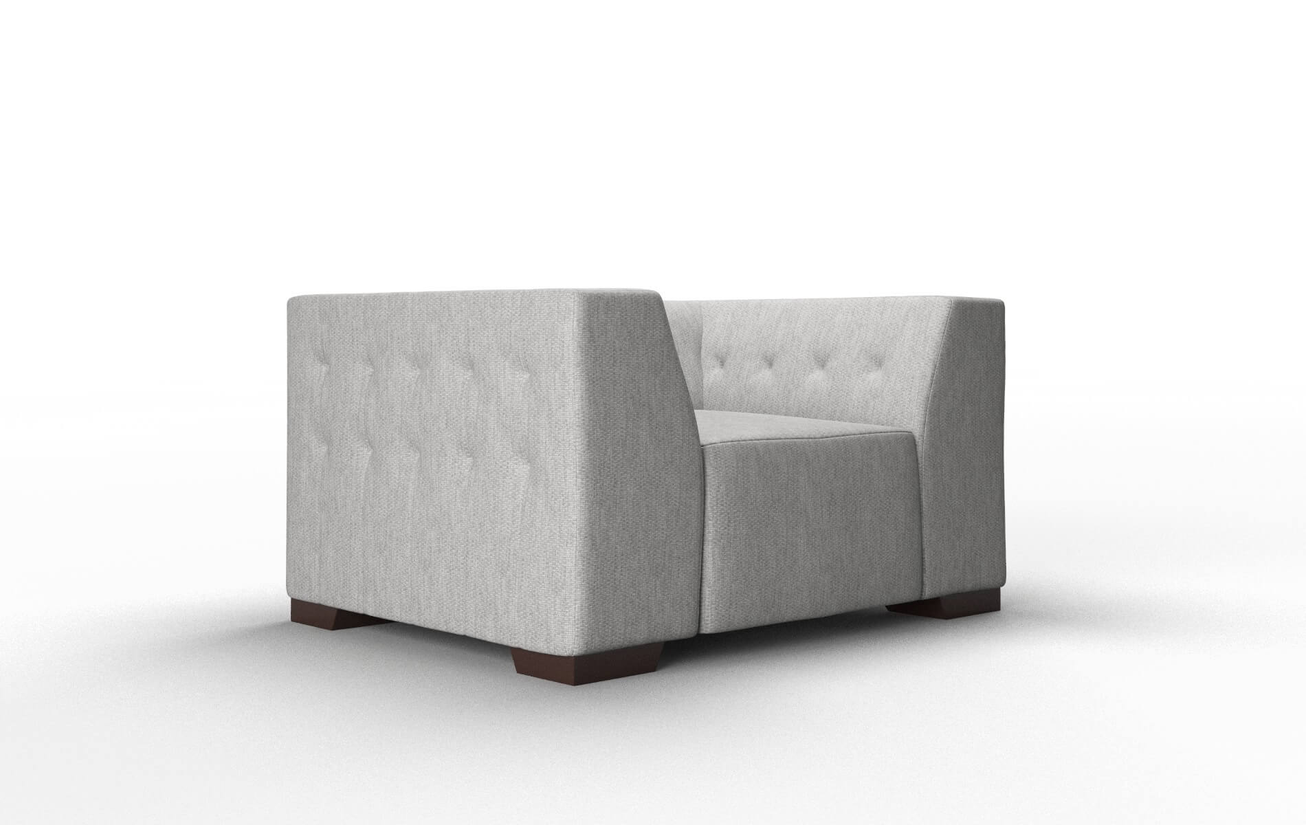 Palermo Bungalow Graphite Chair espresso legs 2