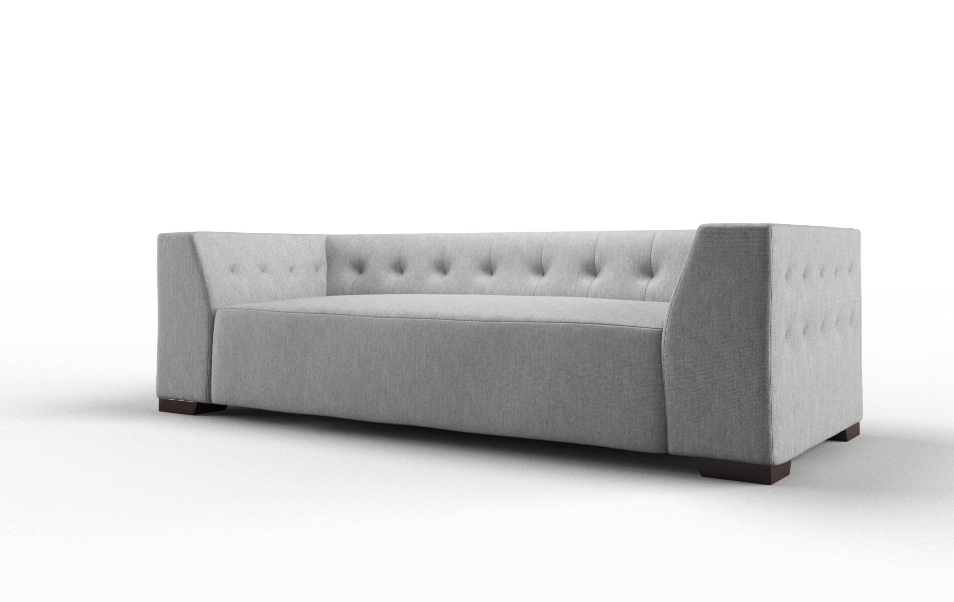 Palermo Bungalow Graphite Sofa espresso legs 4