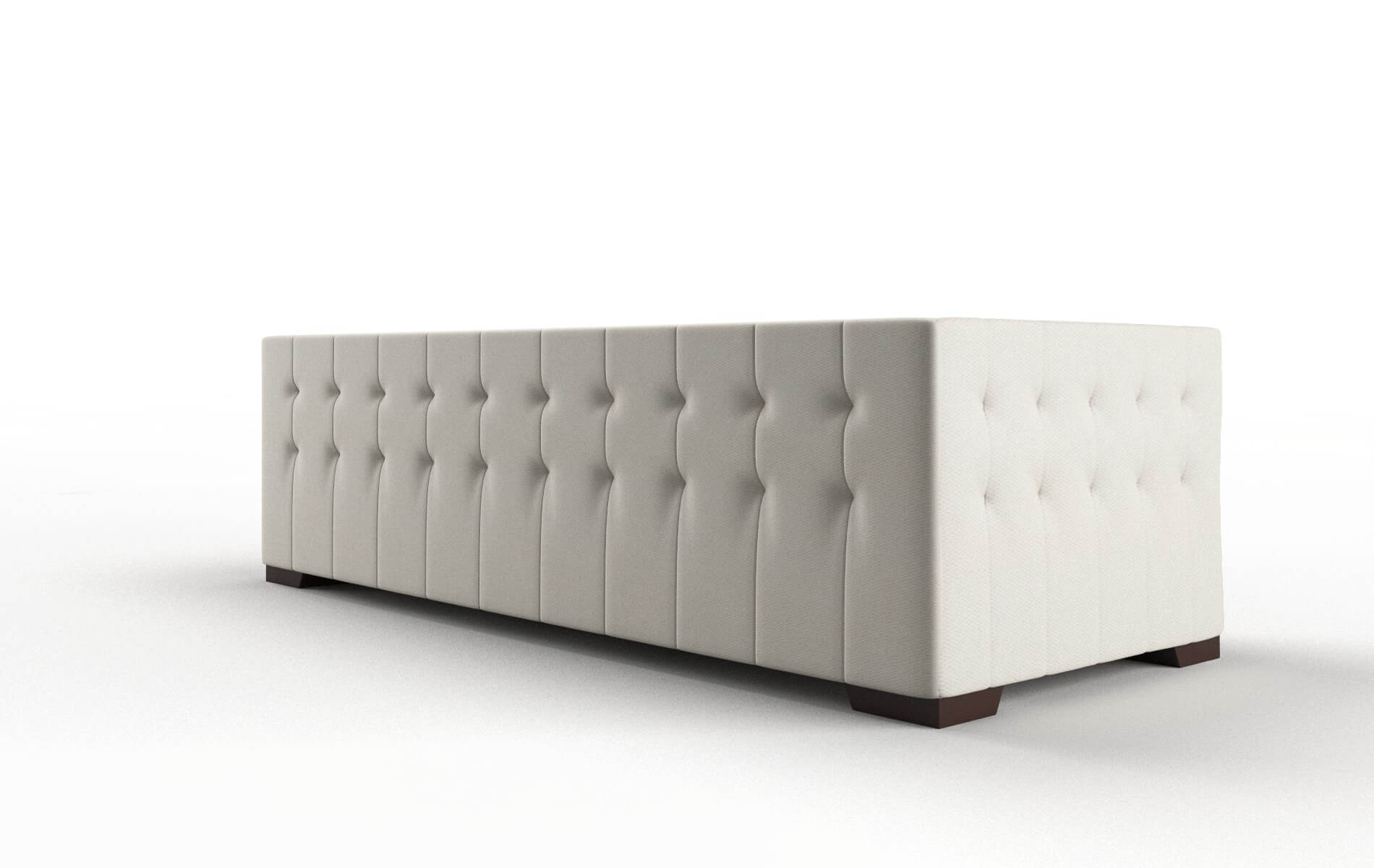 Palermo Bungalow Ivory Sofa espresso legs 5