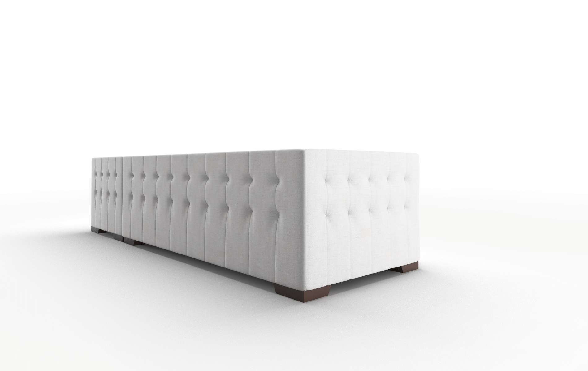 Palermo Catalina Ivory Panel espresso legs 5