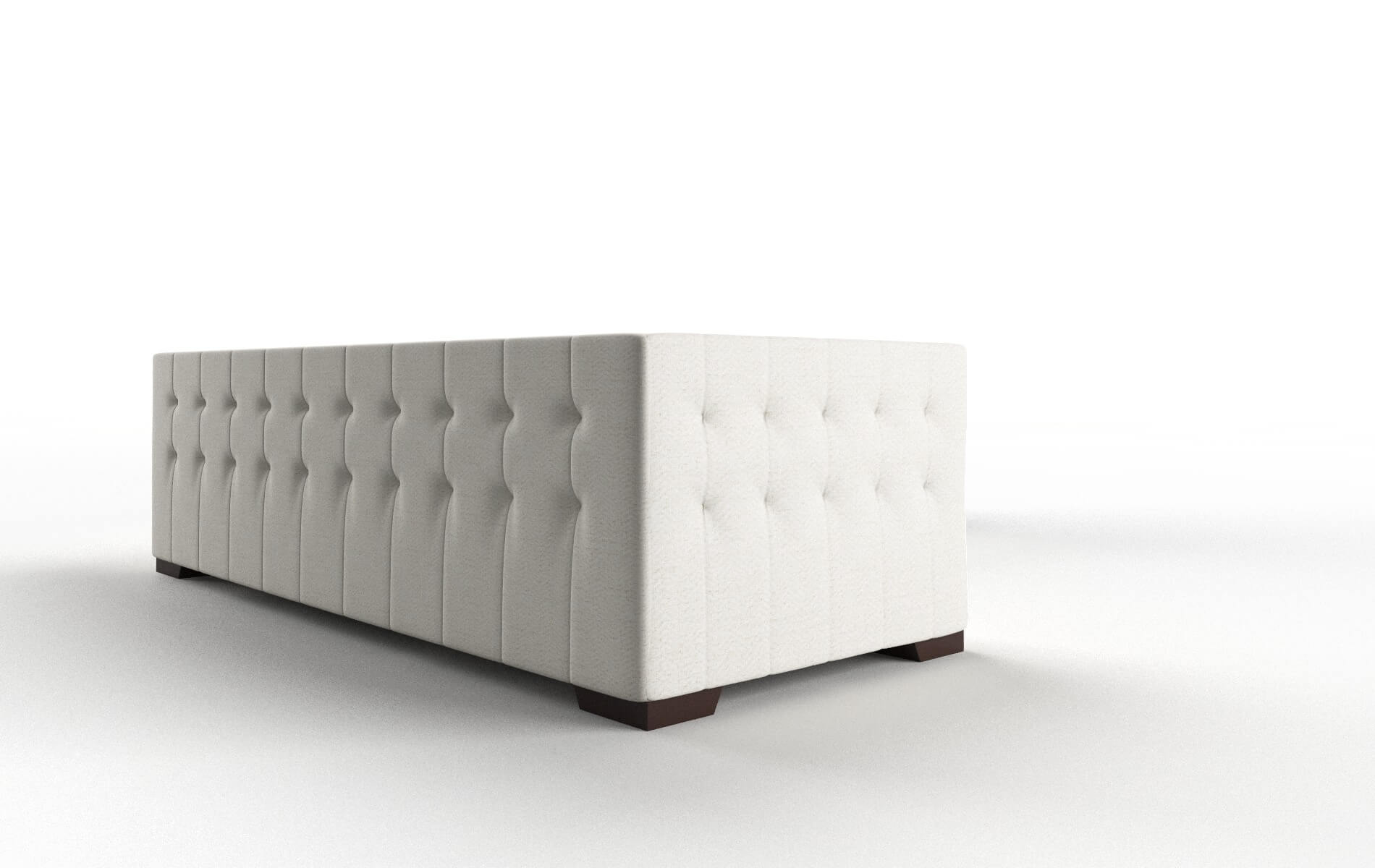 Palermo Catalina Ivory Sectional espresso legs 3