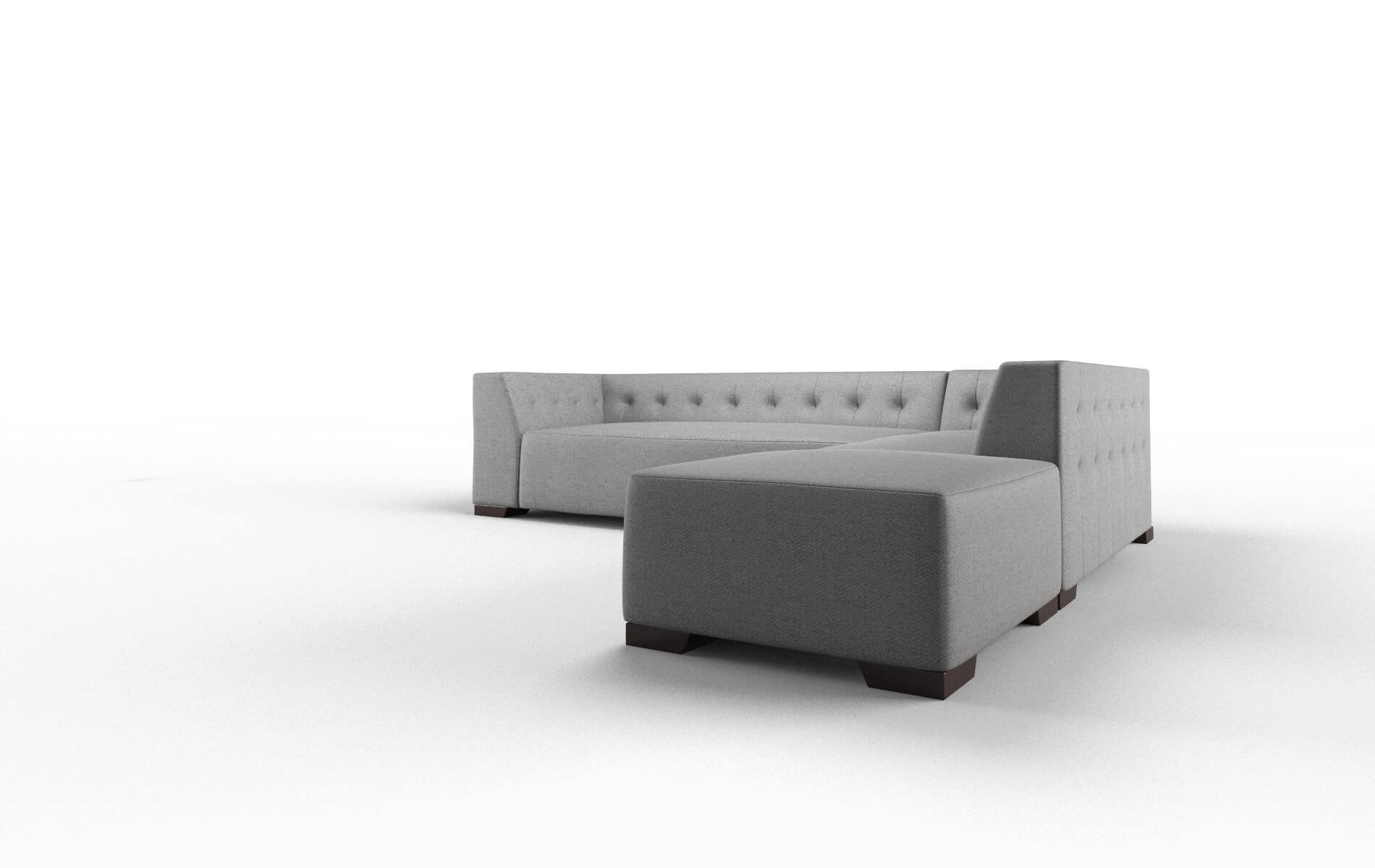 Palermo Catalina Steel Panel espresso legs 4