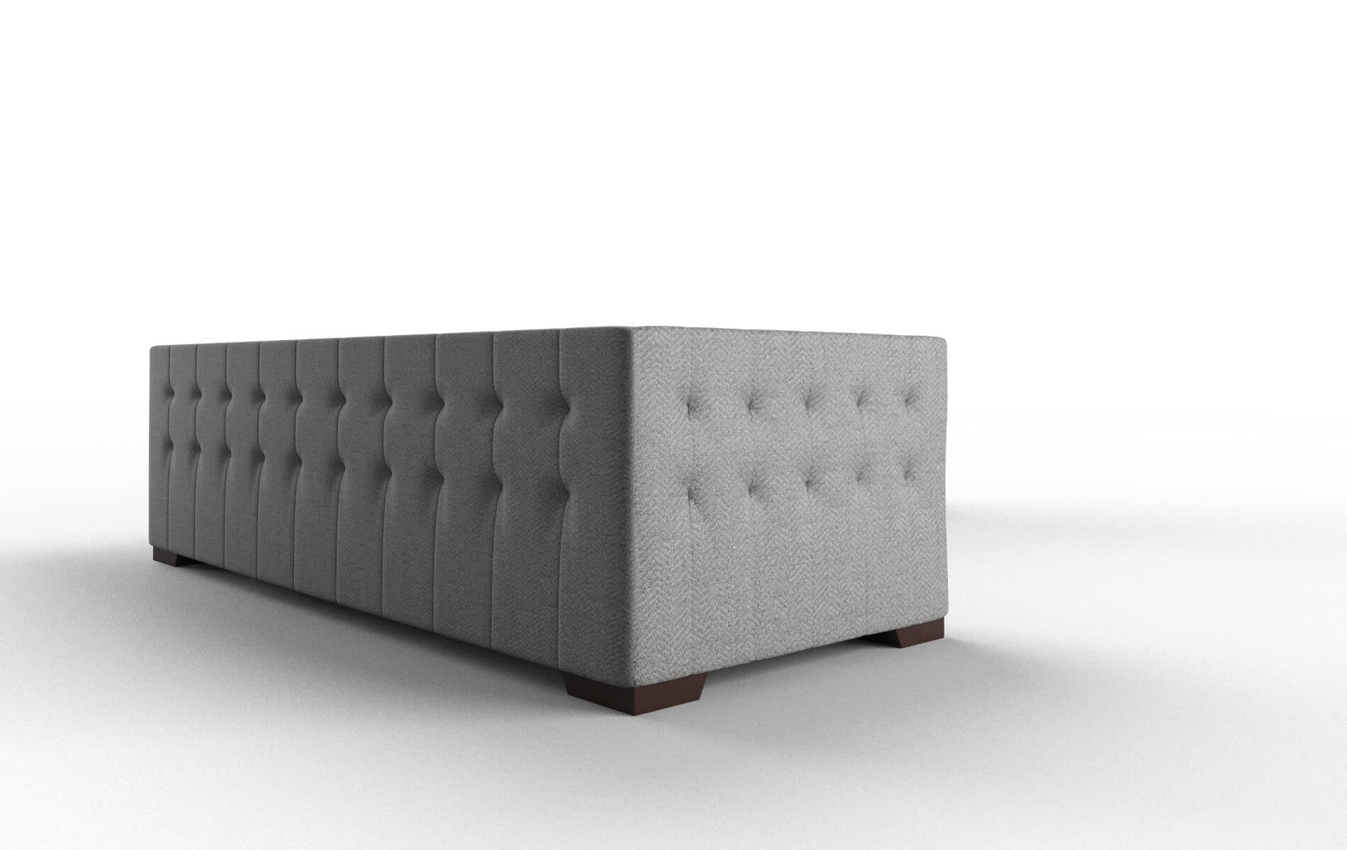 Palermo Catalina Steel Sectional espresso legs 3