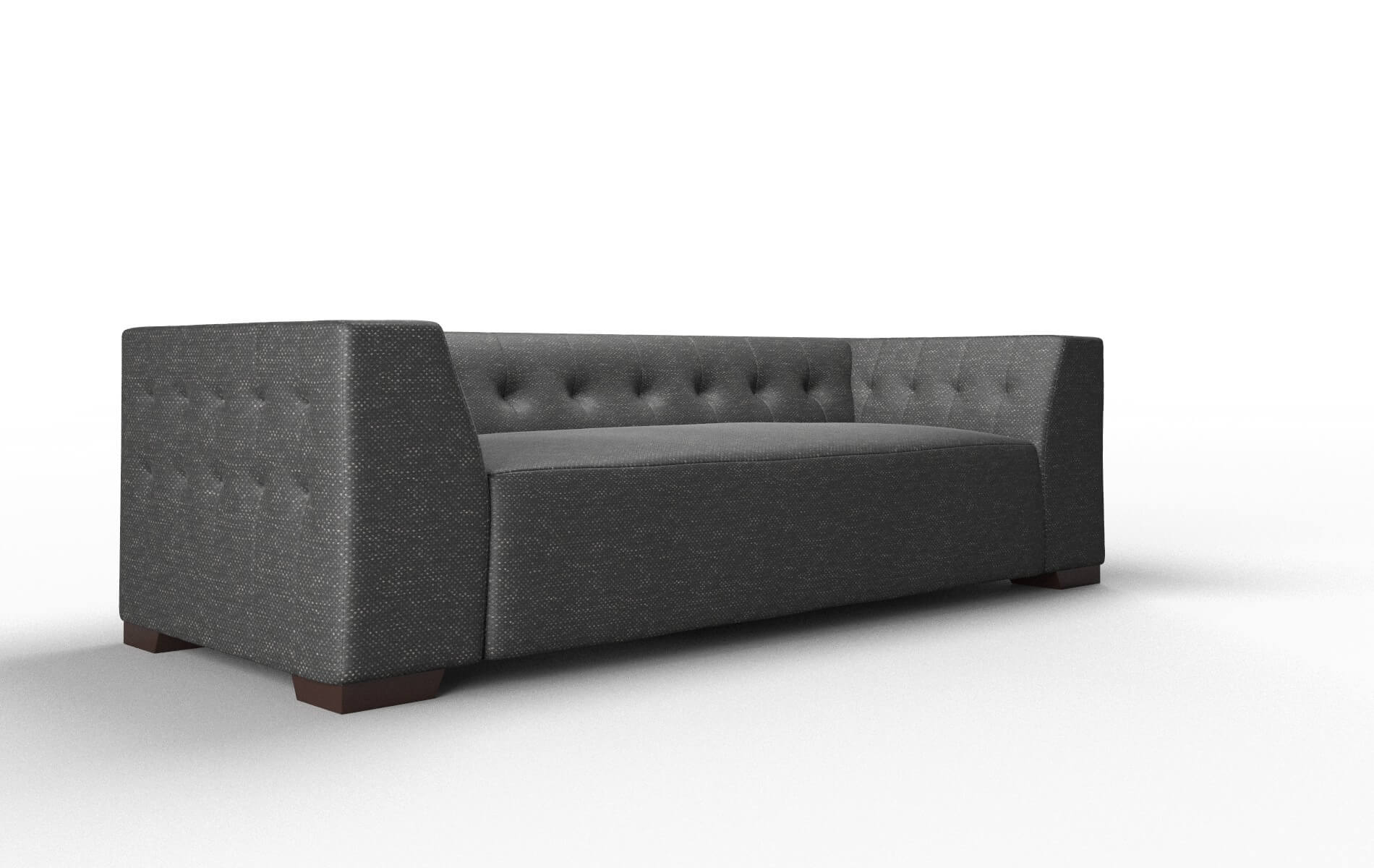 Palermo Chance Denim Sofa espresso legs 2