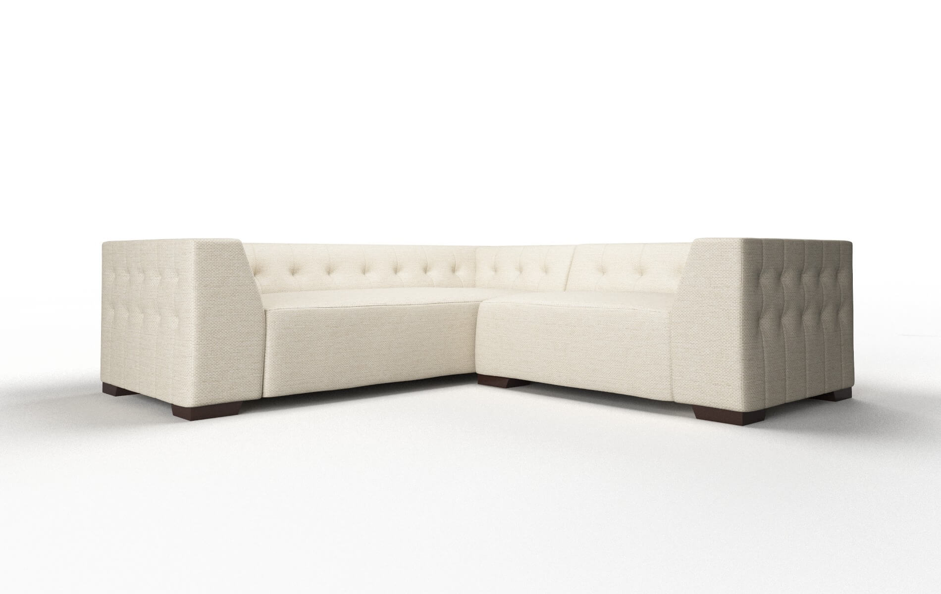 Palermo Chance Sand Sectional espresso legs 1