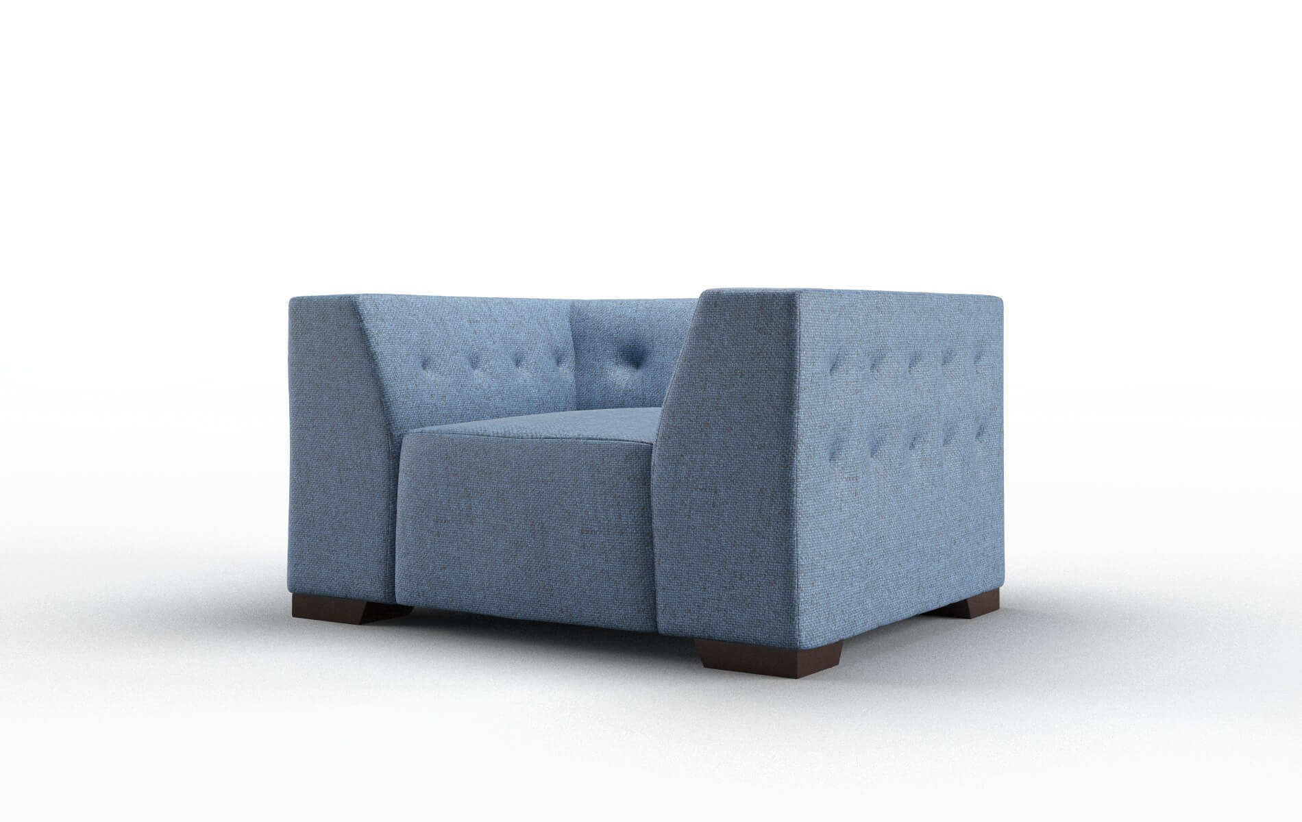 Palermo Clyde Deep_ocean Chair espresso legs 4