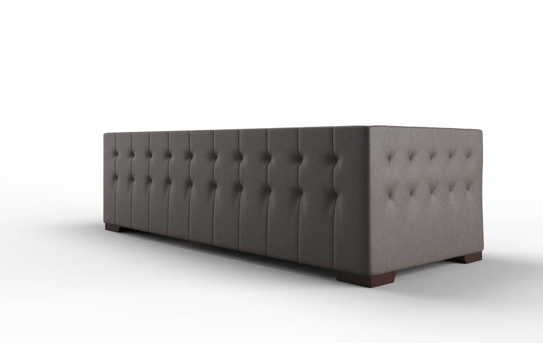 Palermo Cosmo Chocolate Sofa espresso legs 5