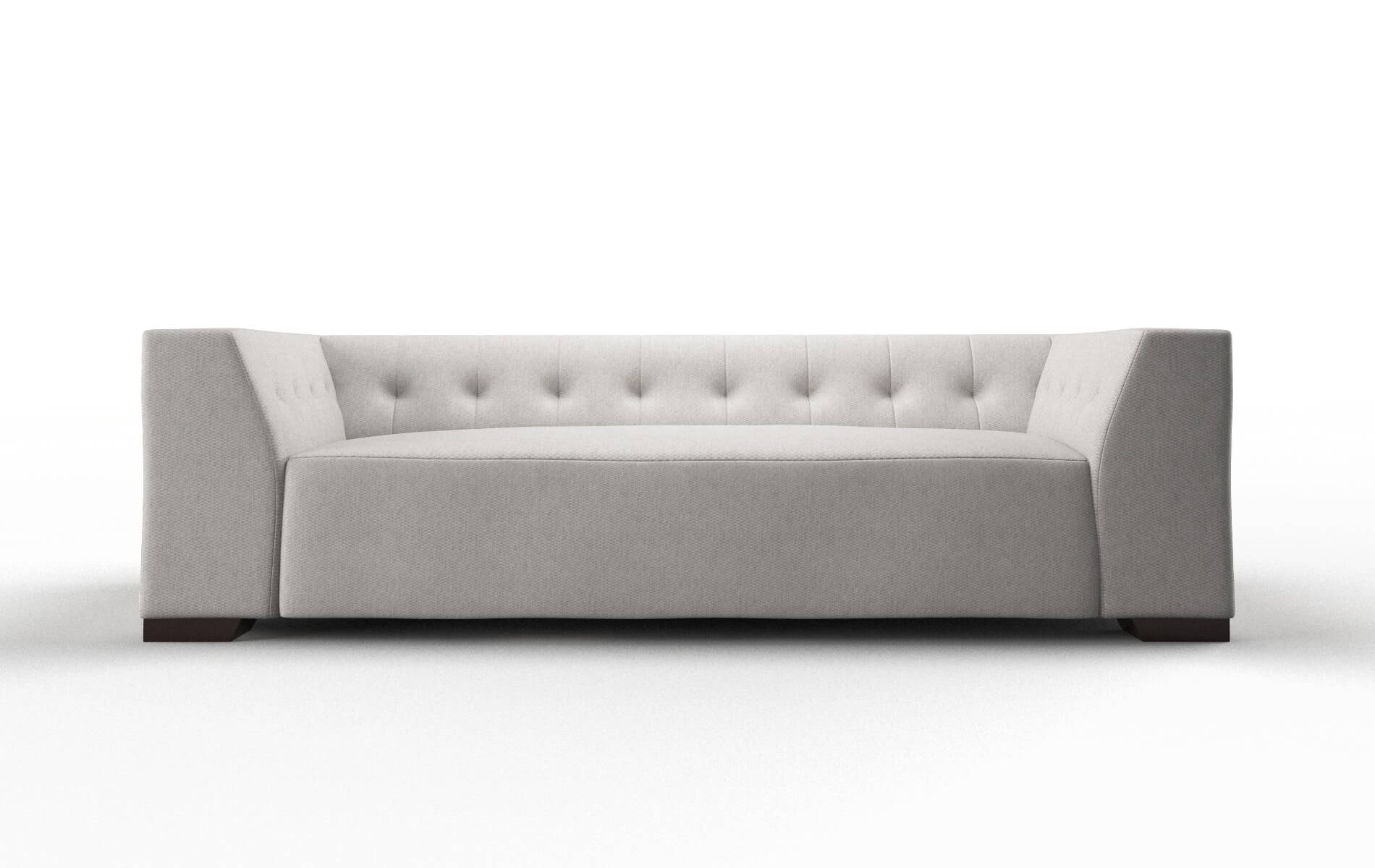 Palermo Cosmo Silver Sofa espresso legs 1