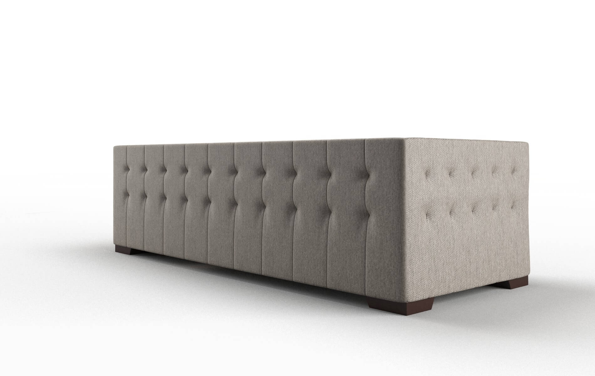 Palermo Cosmo Taupe Sofa espresso legs 5