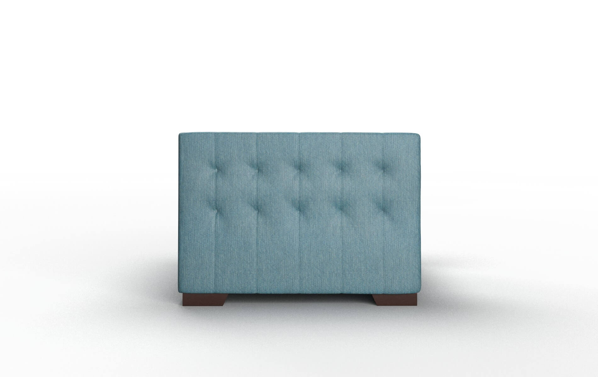 Palermo Cosmo Teal Chair espresso legs 3