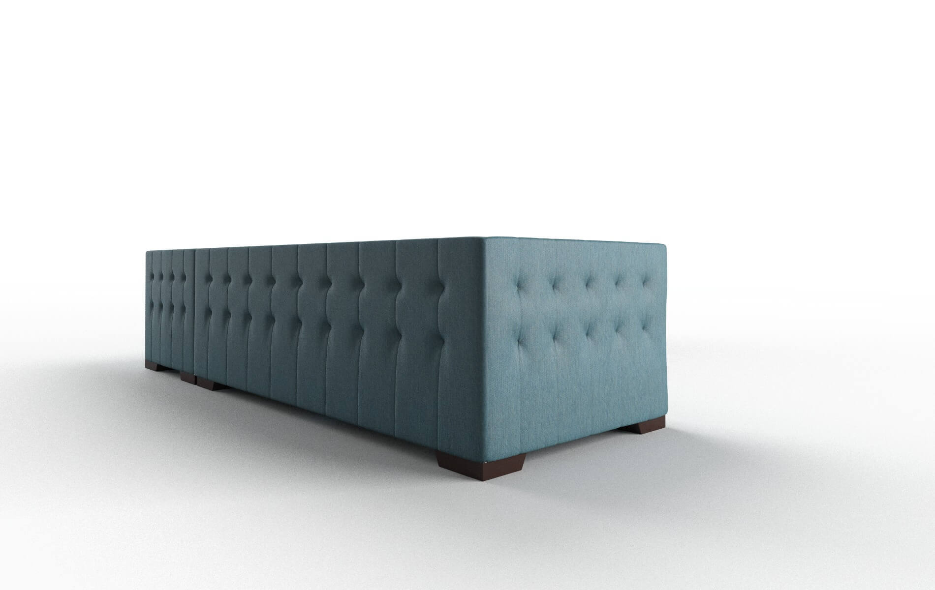 Palermo Cosmo Teal Panel espresso legs 5