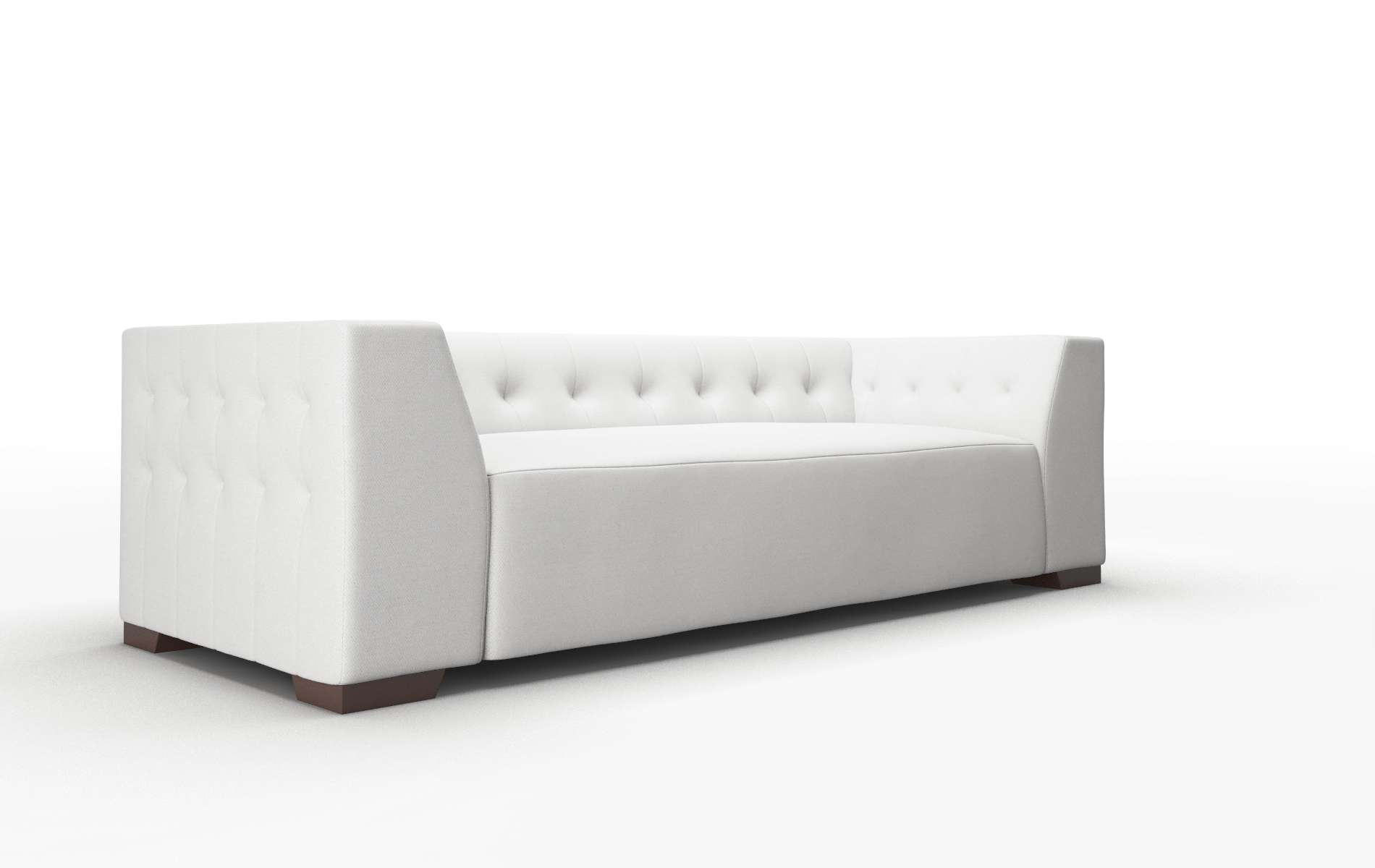 Palermo Dawson Platinum Sofa espresso legs 2