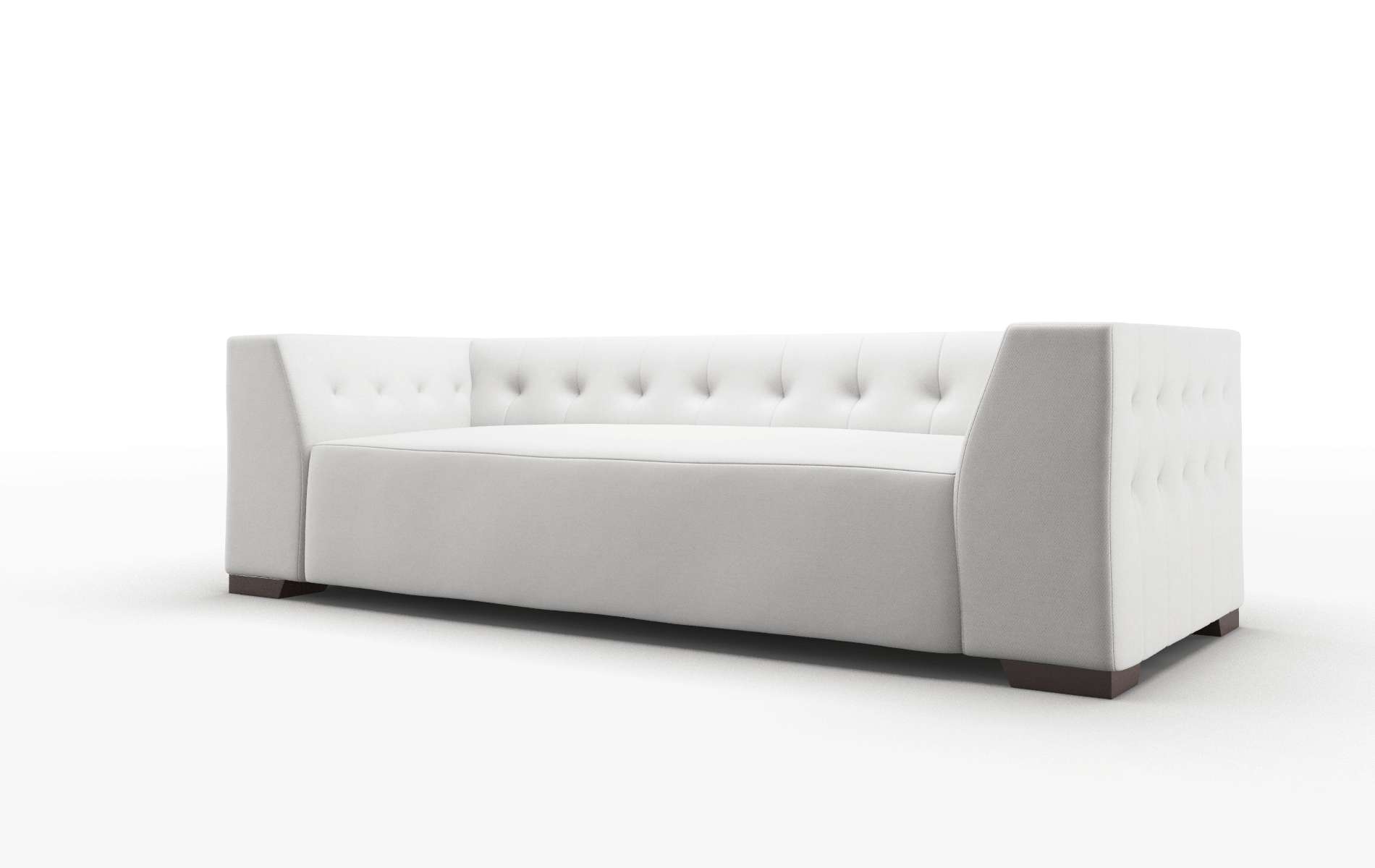 Palermo Dawson Platinum Sofa espresso legs 4