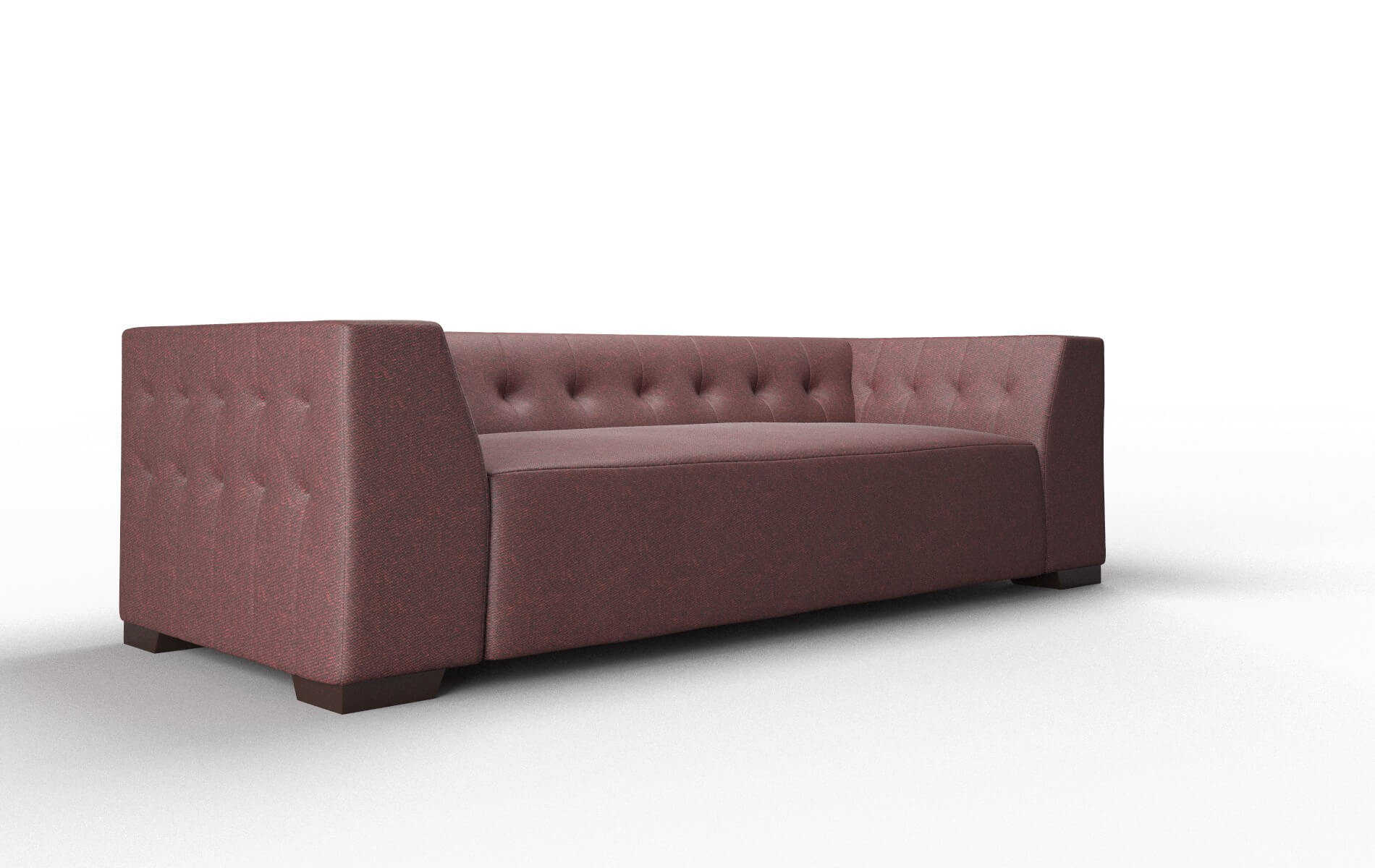 Palermo Derby Berry Sofa espresso legs 2