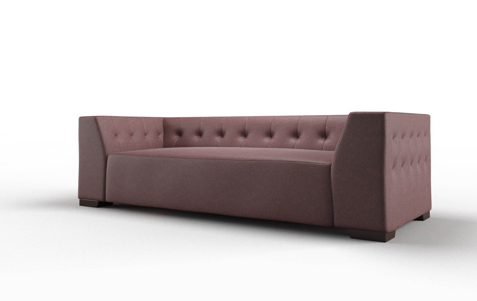 Palermo Derby Berry Sofa espresso legs 4