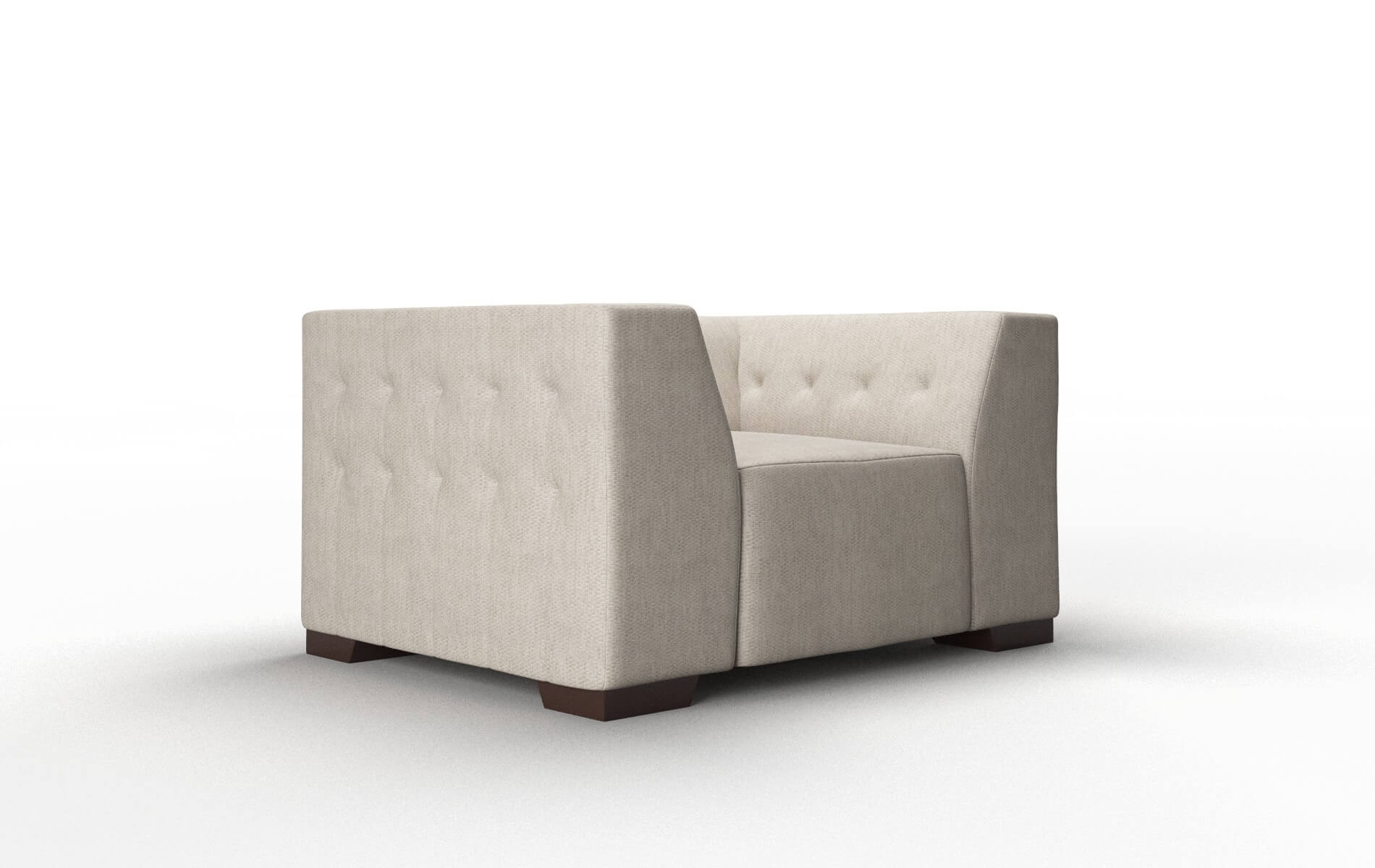 Palermo Derby Linen Chair espresso legs 2