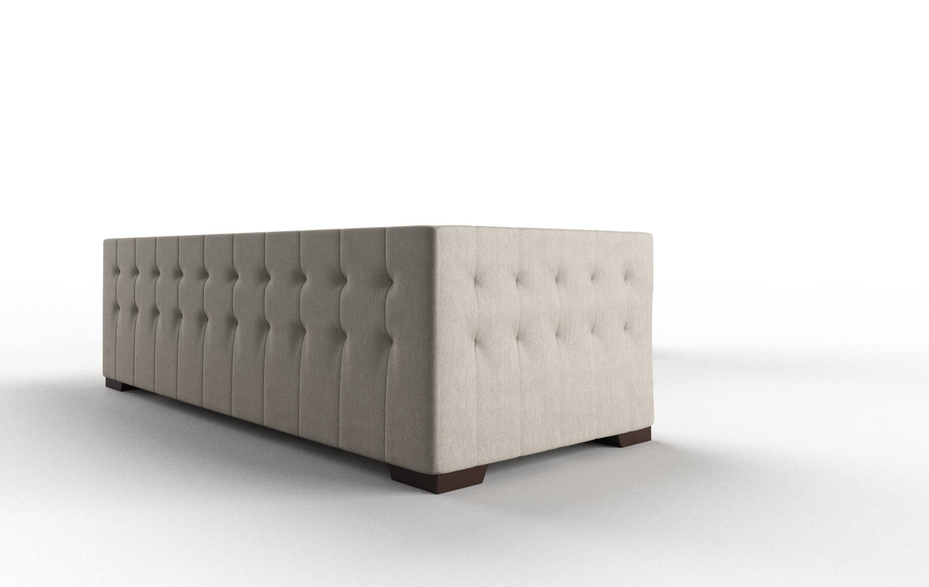 Palermo Derby Linen Sectional espresso legs 3