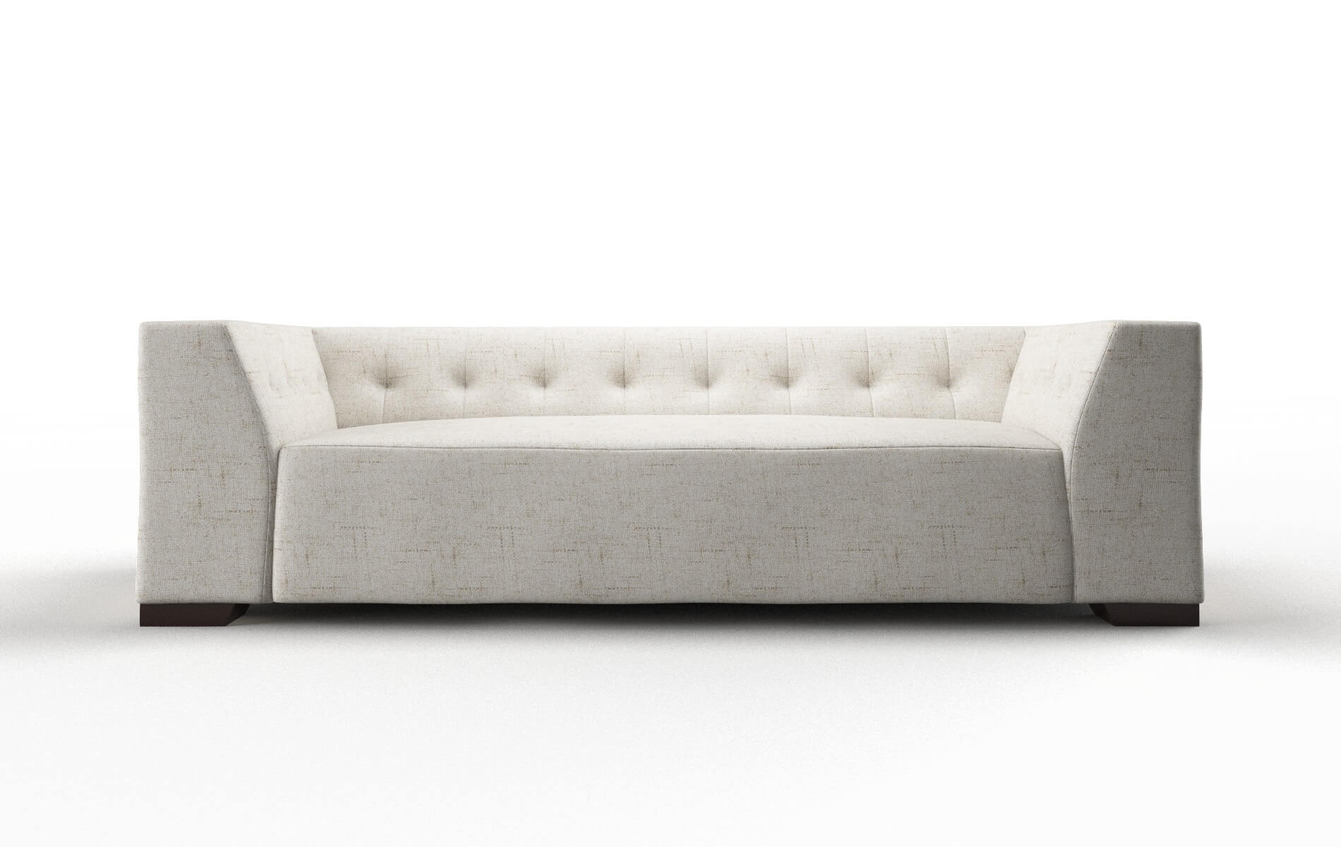 Palermo Derby Taupe Sofa espresso legs 1