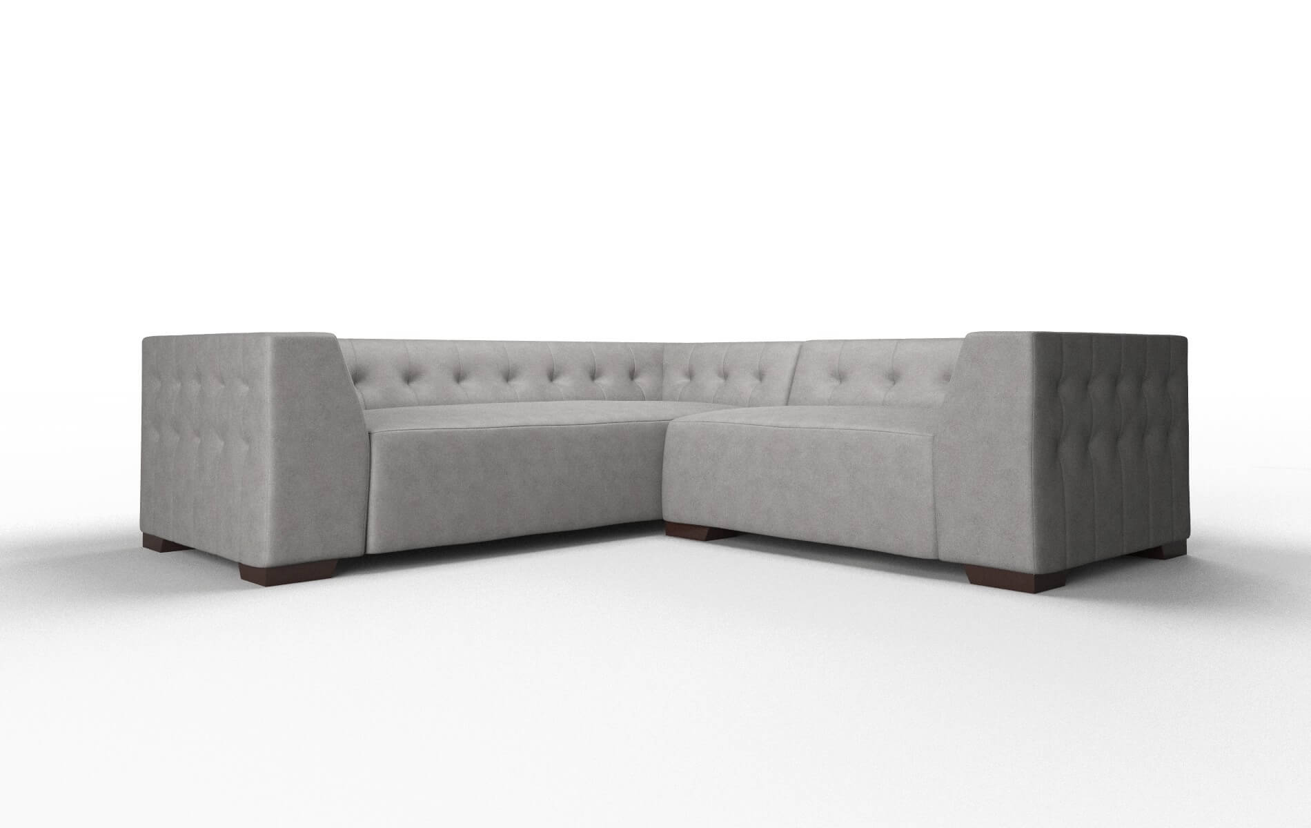 Palermo Dream_d charcoal Sectional Espresso Legs  1