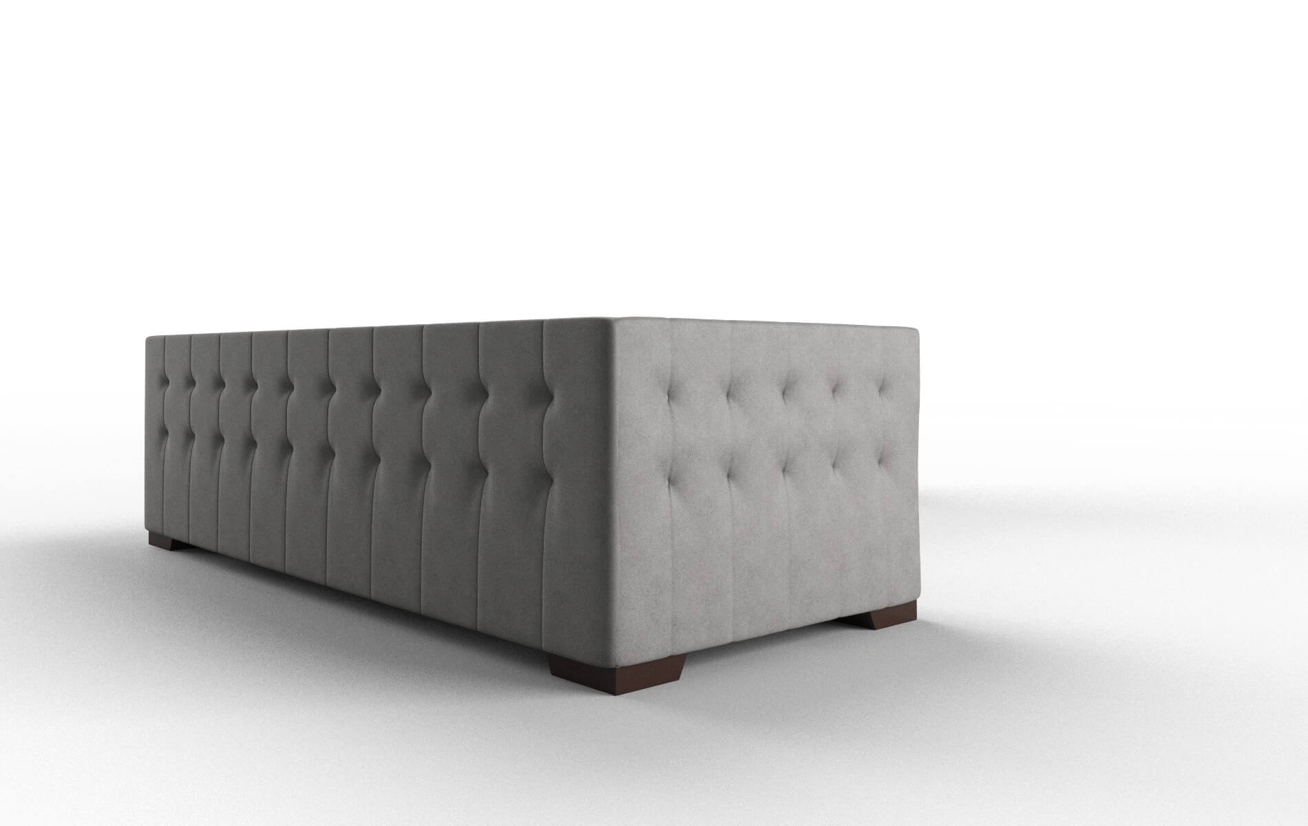 Palermo Dream_d Charcoal Sectional espresso legs 3