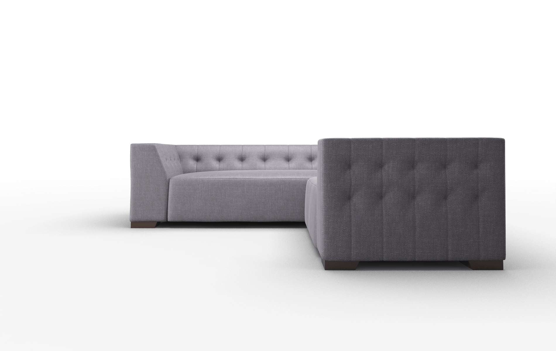 Palermo Durham Ink Sectional espresso legs 5