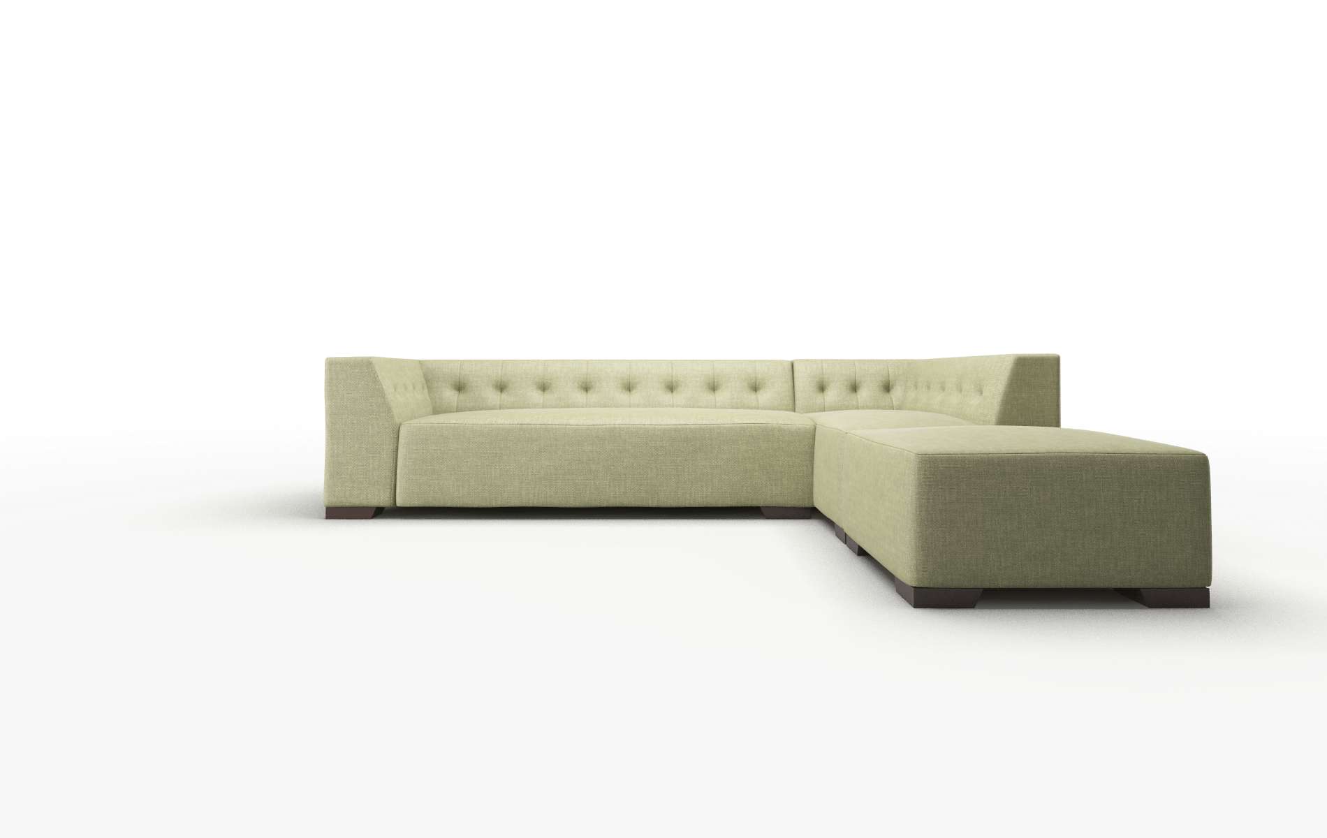 Palermo Durham Lime Panel espresso legs 1